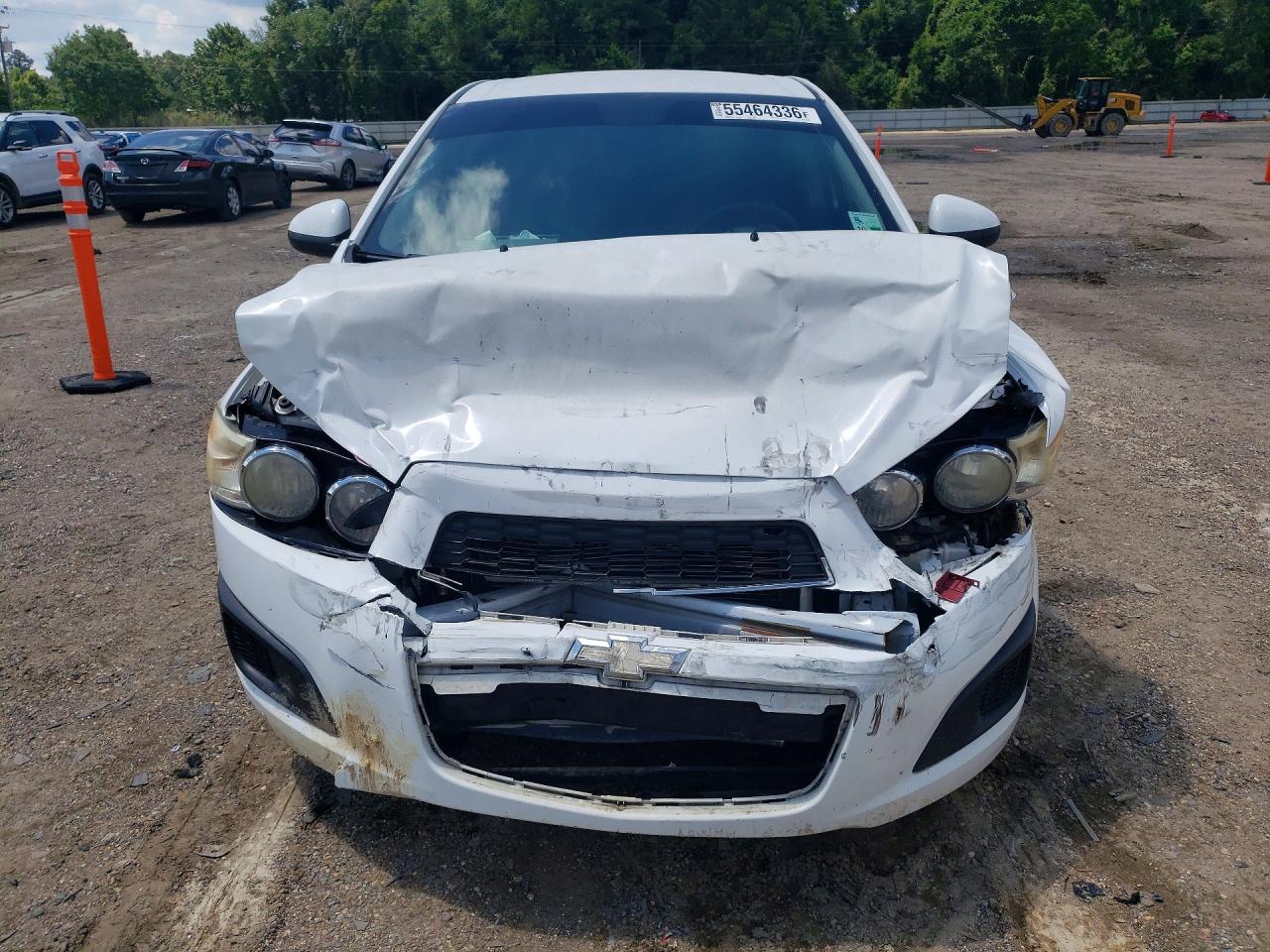 2013 Chevrolet Sonic Ls Белый vin: 1G1JA6SHXD4188394