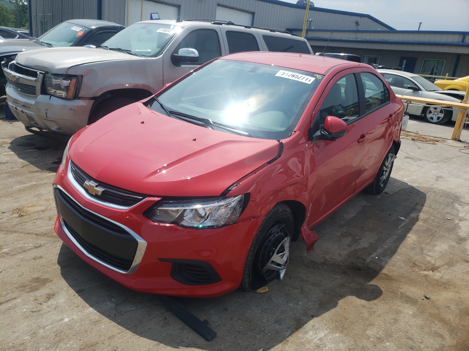 2020 Chevrolet Sonic Ls Red vin: 1G1JB5SB2L4142625