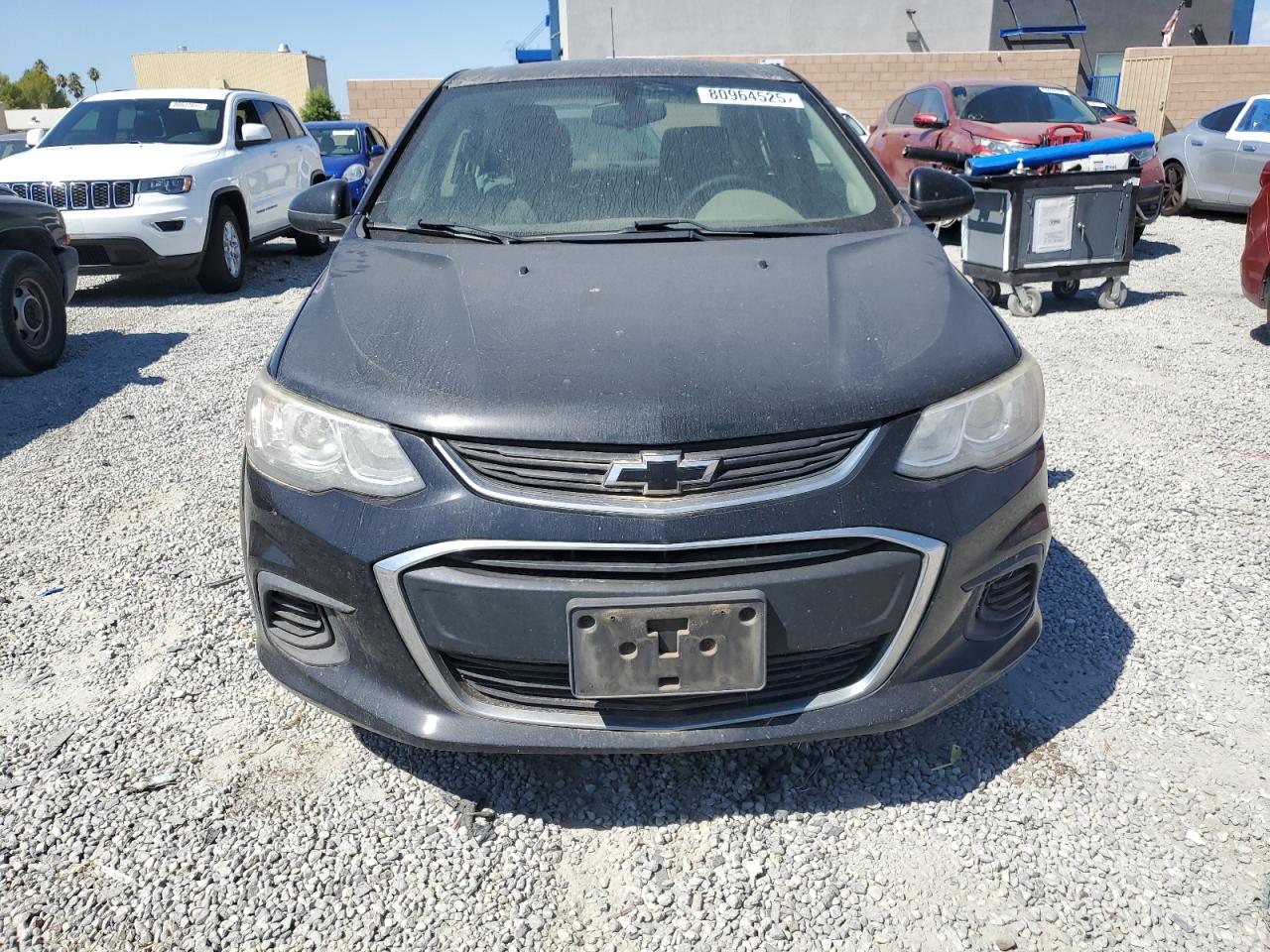 2018 Chevrolet Sonic Ls Черный vin: 1G1JB5SG8J4100842