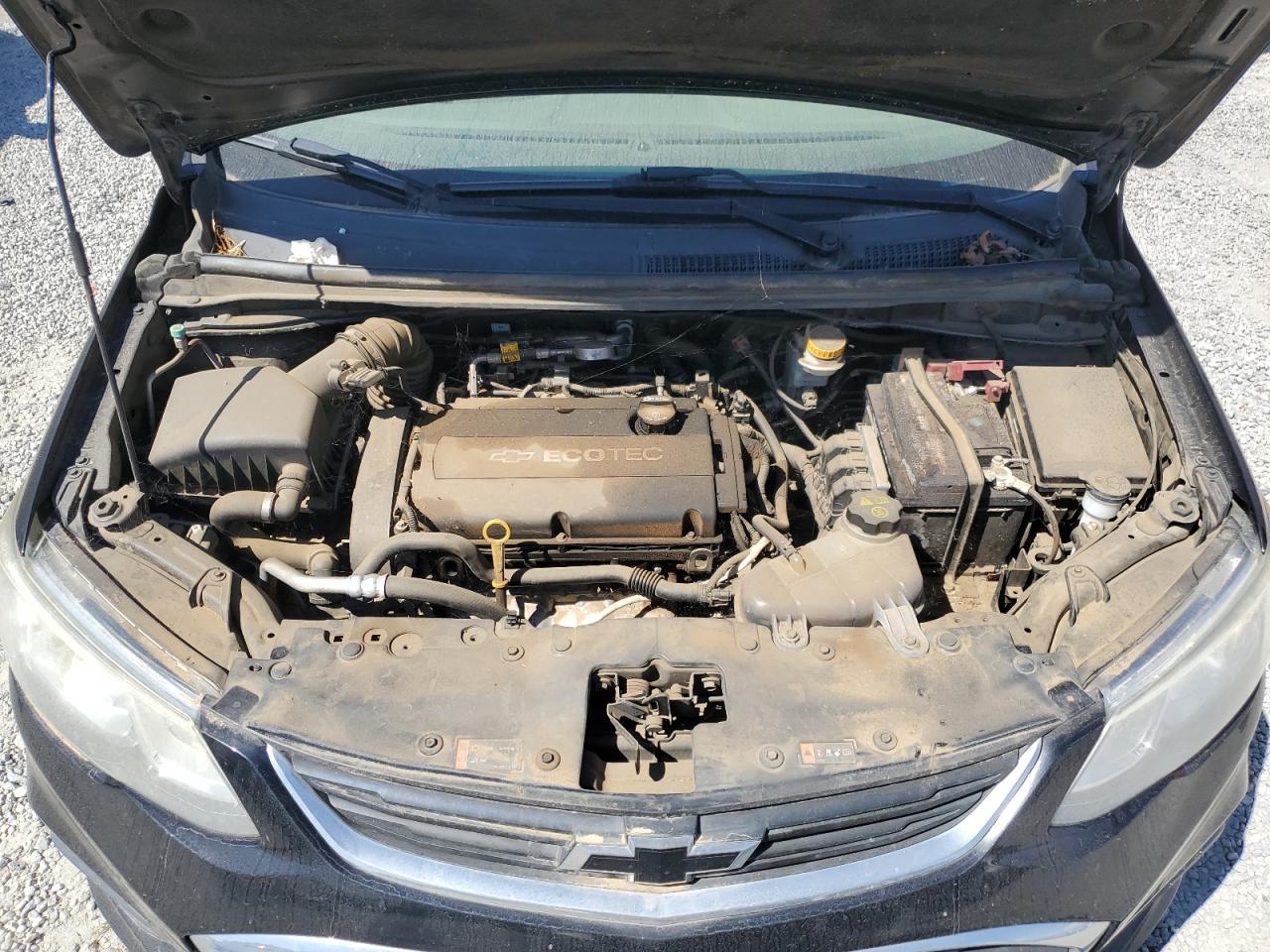 2018 Chevrolet Sonic Ls Черный vin: 1G1JB5SG8J4100842