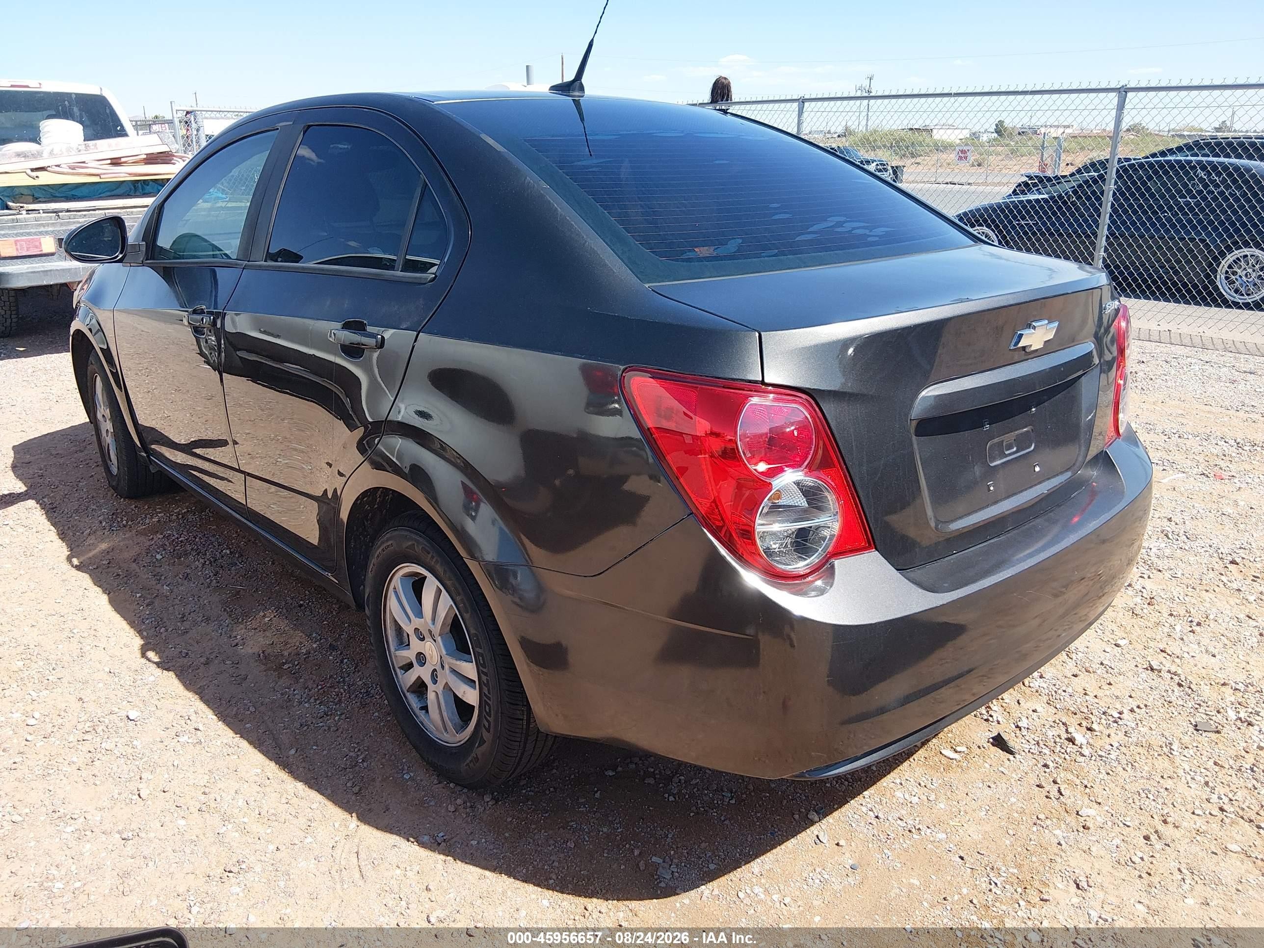 2014 Chevrolet Sonic Ls Manual Gray vin: 1G1JB5SH1E4159231