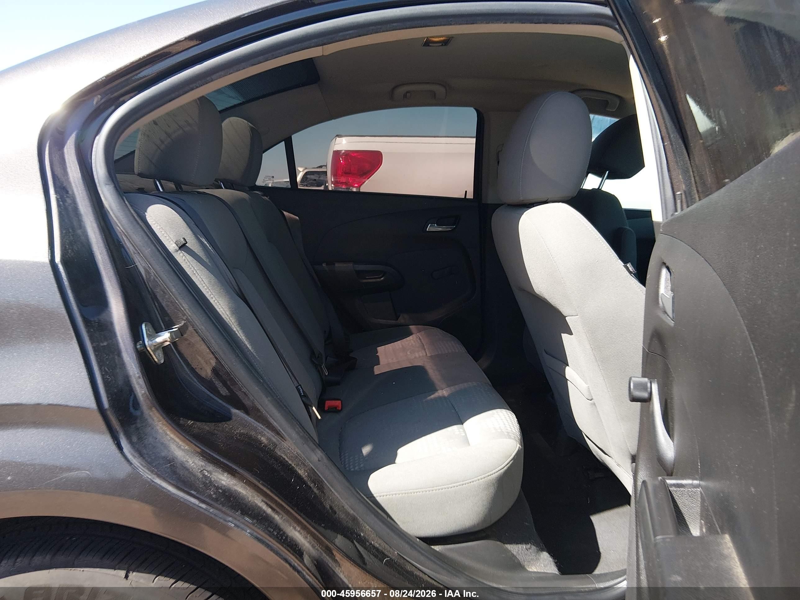 2014 Chevrolet Sonic Ls Manual Gray vin: 1G1JB5SH1E4159231