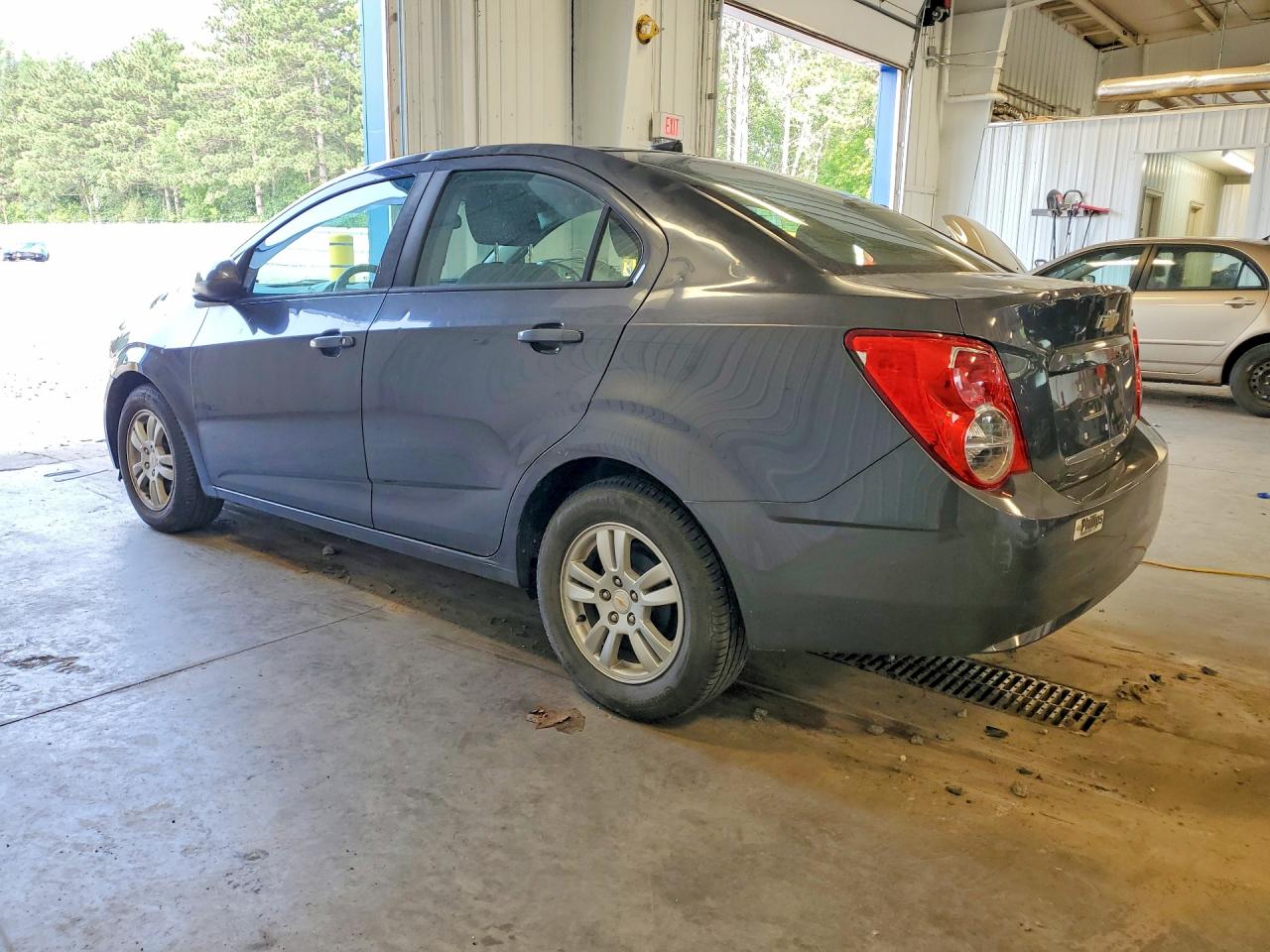 2012 Chevrolet Sonic Ls Gray vin: 1G1JB5SH3C4178294