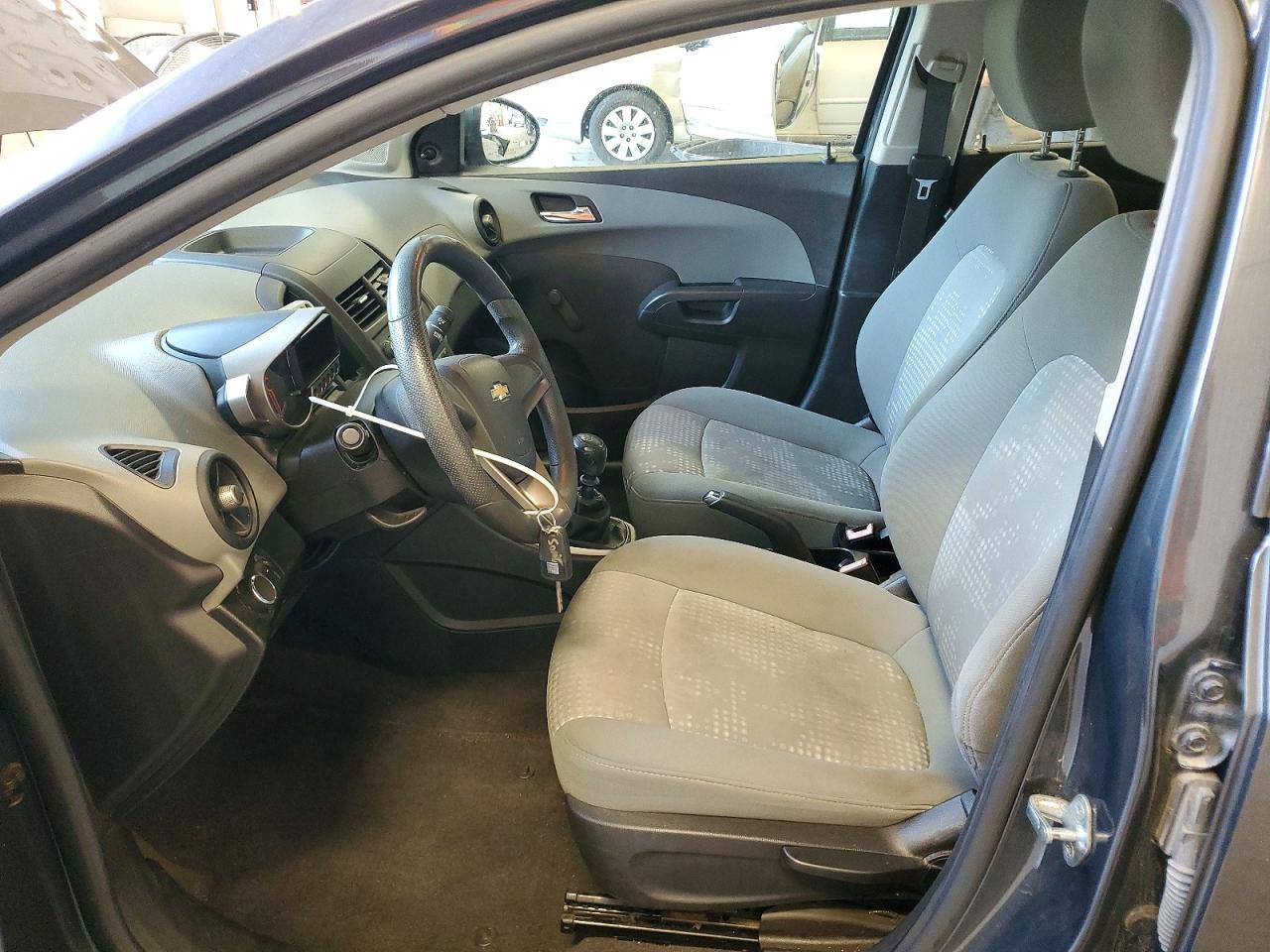2012 Chevrolet Sonic Ls Gray vin: 1G1JB5SH3C4178294