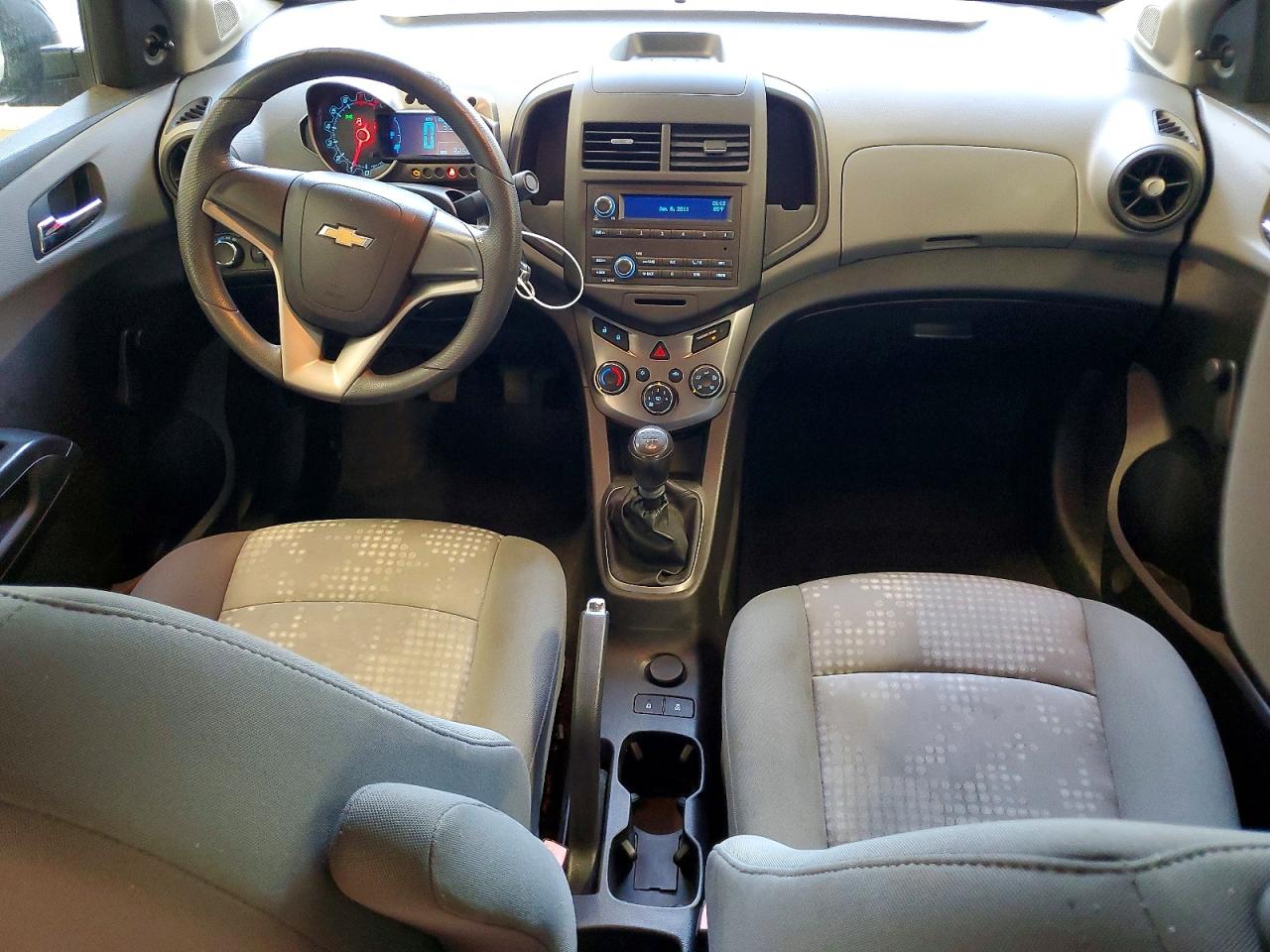 2012 Chevrolet Sonic Ls Gray vin: 1G1JB5SH3C4178294