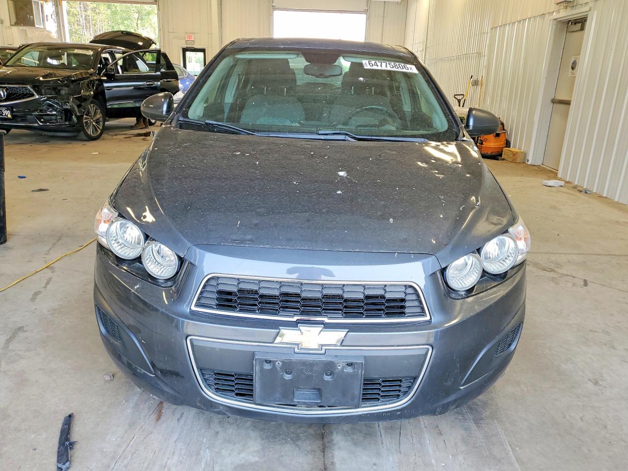 2012 Chevrolet Sonic Ls Gray vin: 1G1JB5SH3C4178294