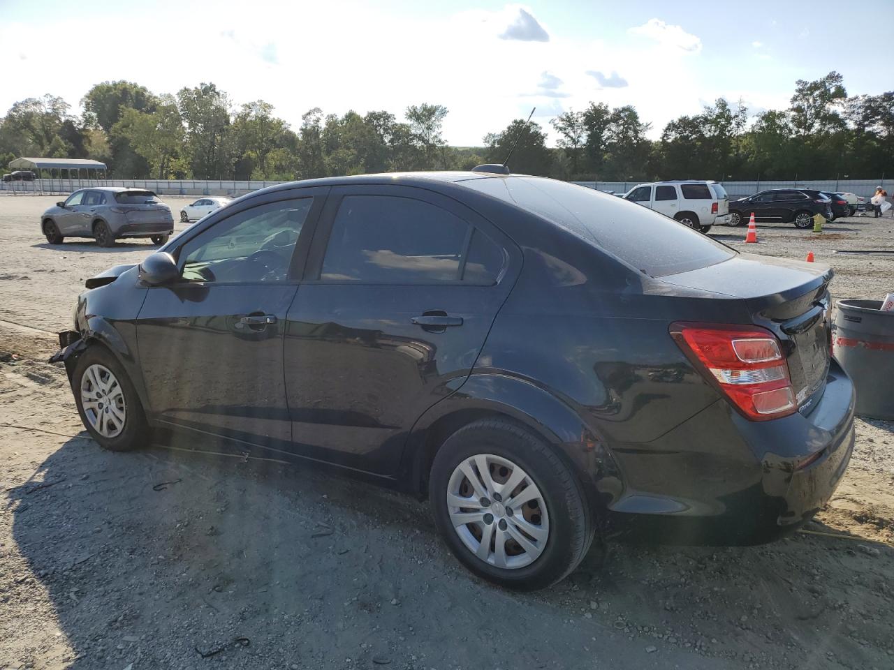 2018 Chevrolet Sonic Ls Черный vin: 1G1JB5SH5J4128302