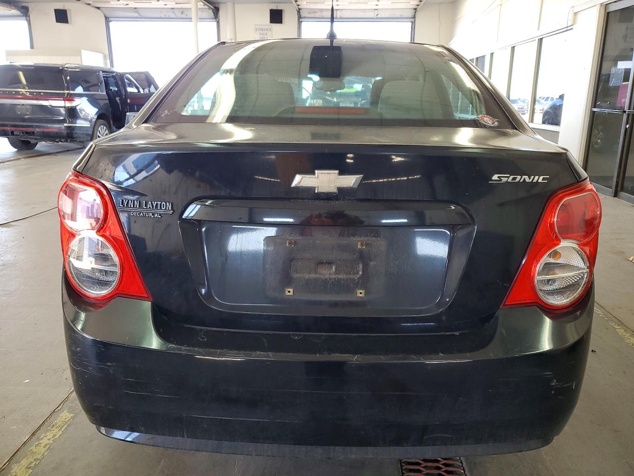 2012 Chevrolet Sonic Ls Black vin: 1G1JB5SH6C4187975