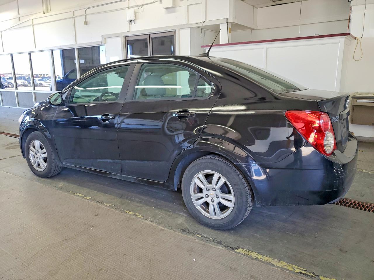 2012 Chevrolet Sonic Ls Black vin: 1G1JB5SH6C4187975
