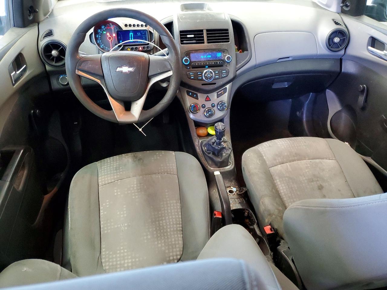 2012 Chevrolet Sonic Ls Black vin: 1G1JB5SH6C4187975