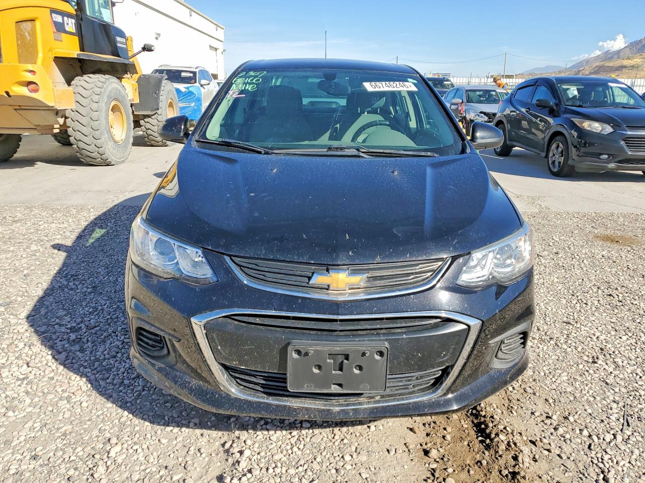 2018 Chevrolet Sonic Ls Black vin: 1G1JB5SH6J4123187
