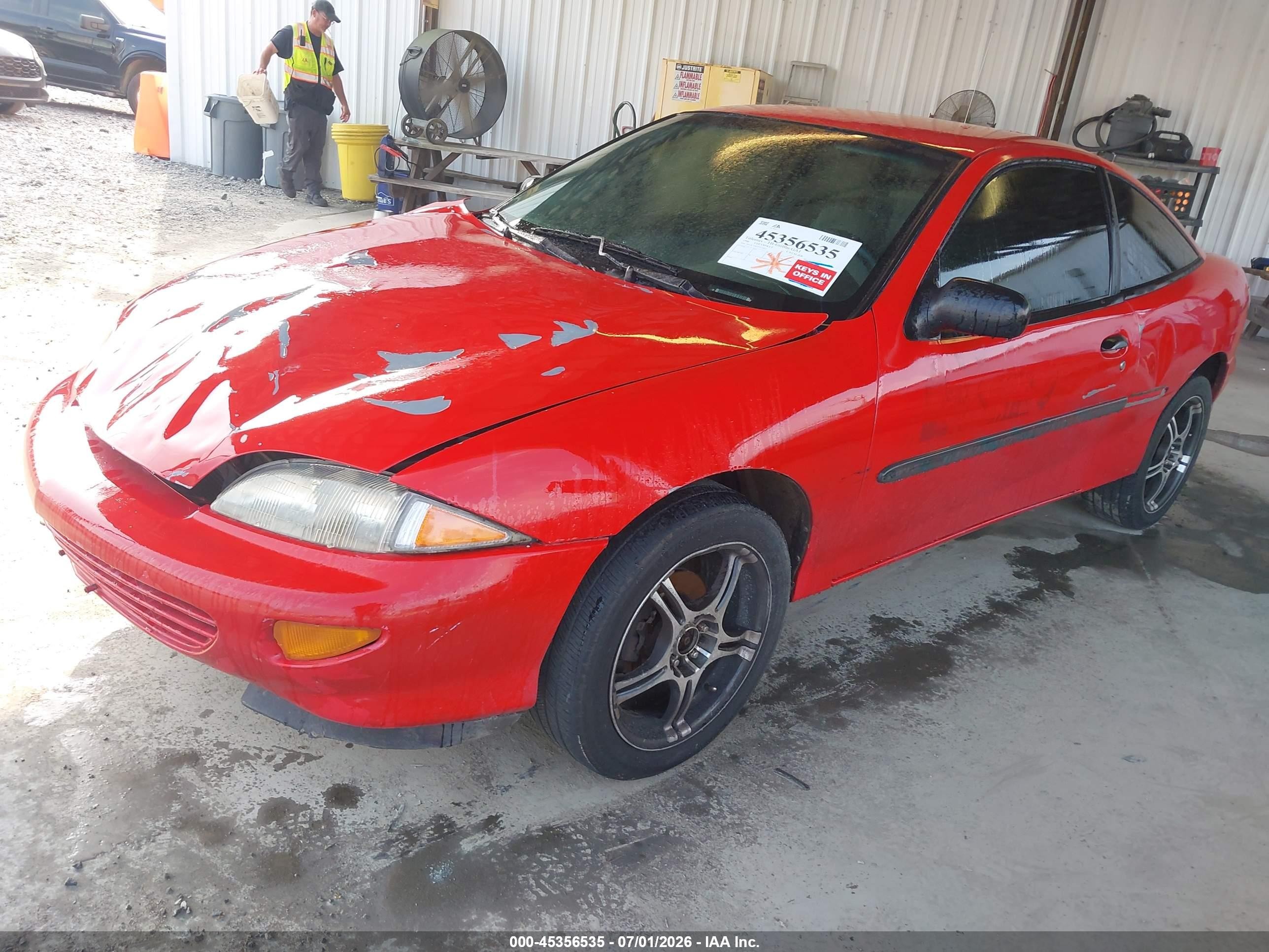 1996 Chevrolet Cavalier   Red vin: 1G1JC1241T7171832