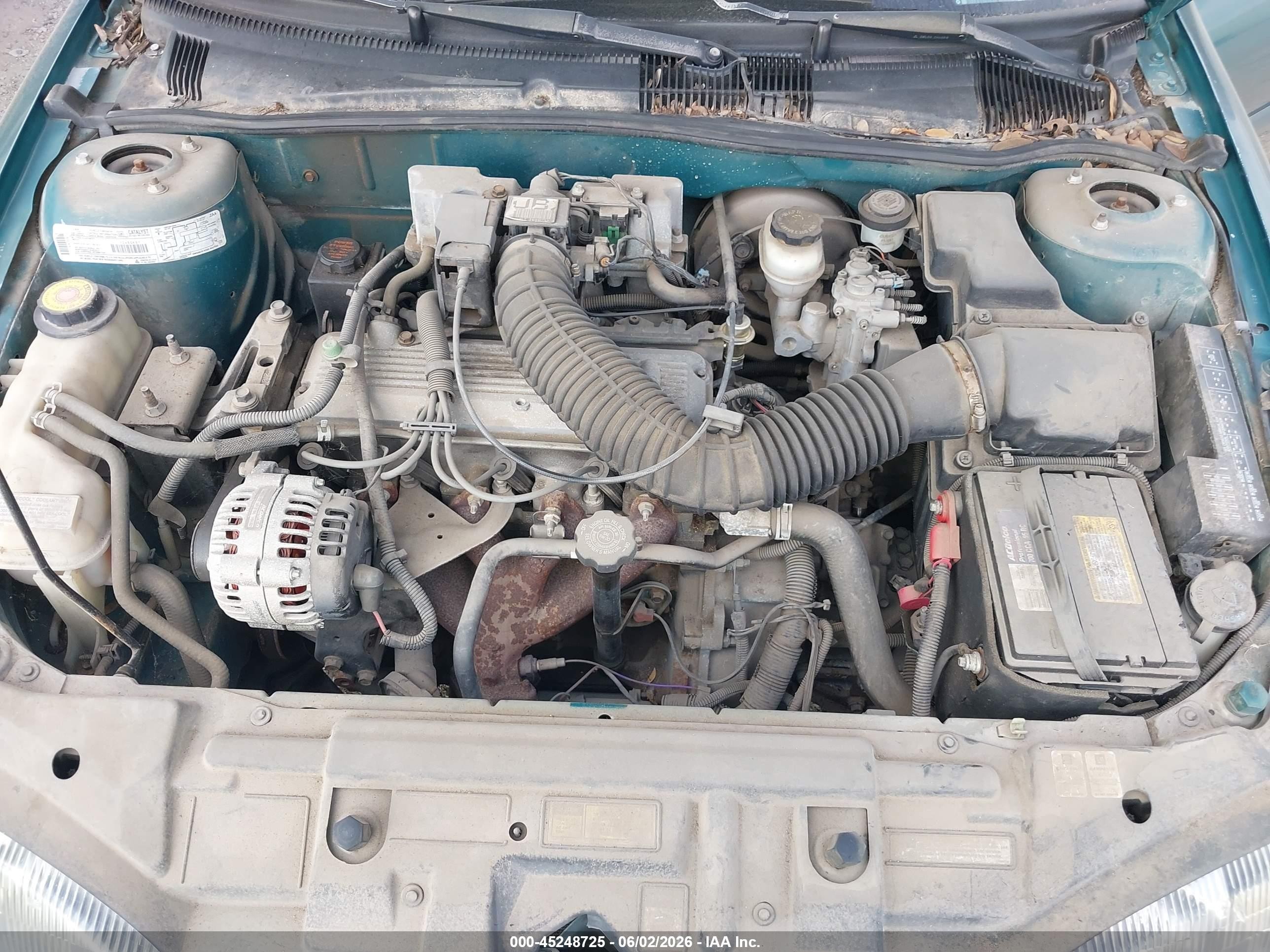 1997 Chevrolet Cavalier   Green vin: 1G1JC1241VM120867
