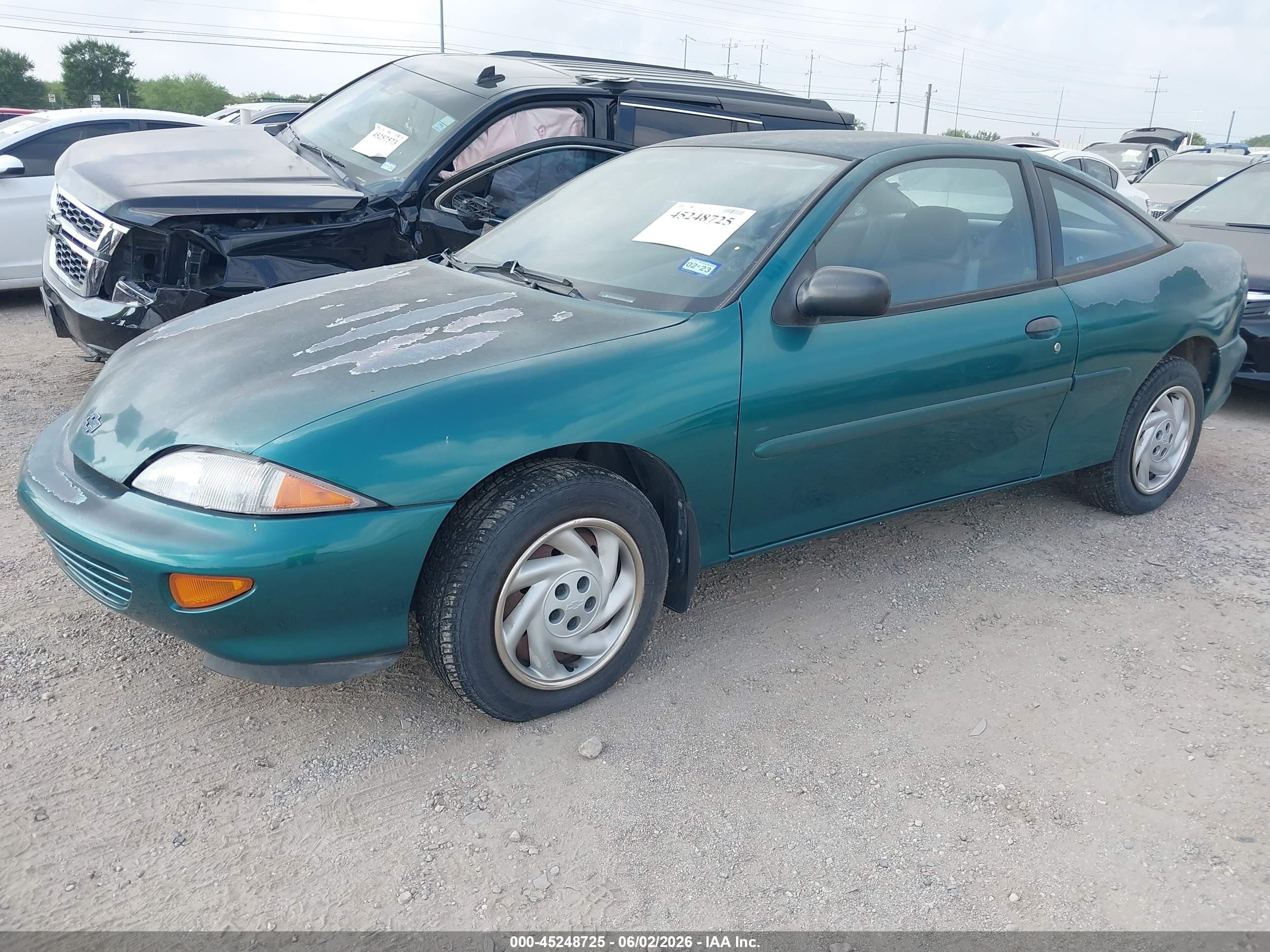 1997 Chevrolet Cavalier   Green vin: 1G1JC1241VM120867