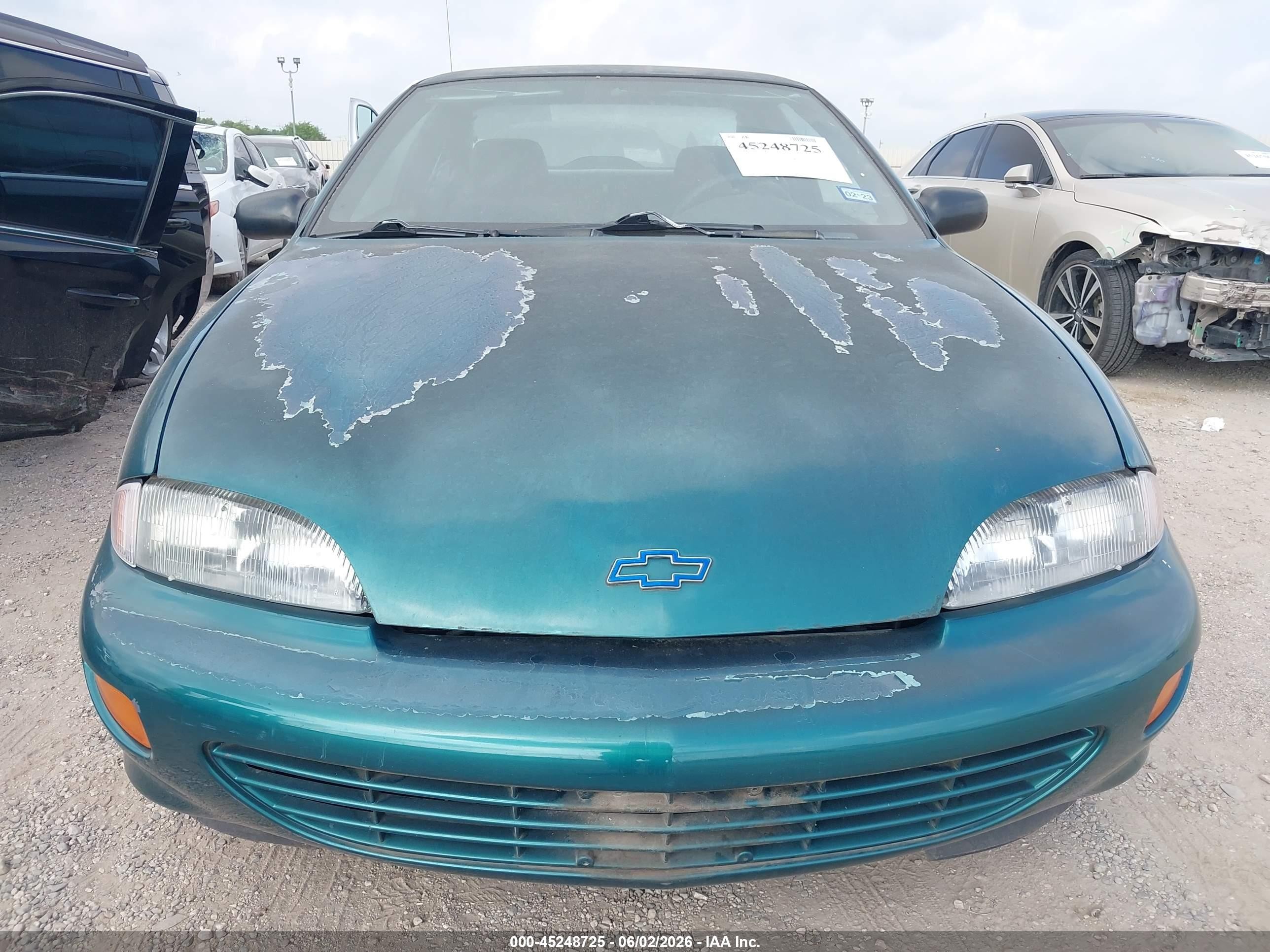 1997 Chevrolet Cavalier   Green vin: 1G1JC1241VM120867