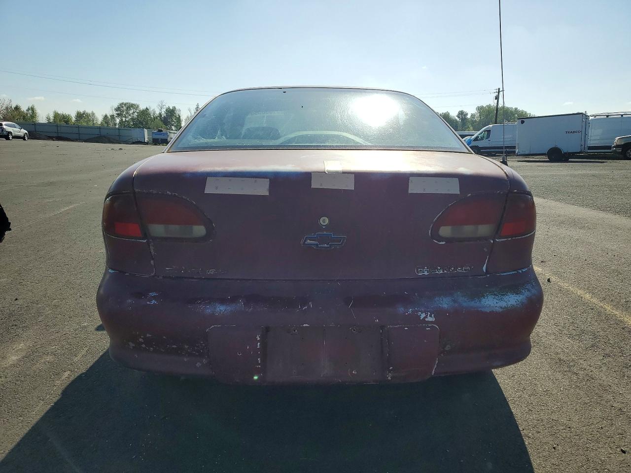 1997 Chevrolet Cavalier Base Red vin: 1G1JC1241VM147910