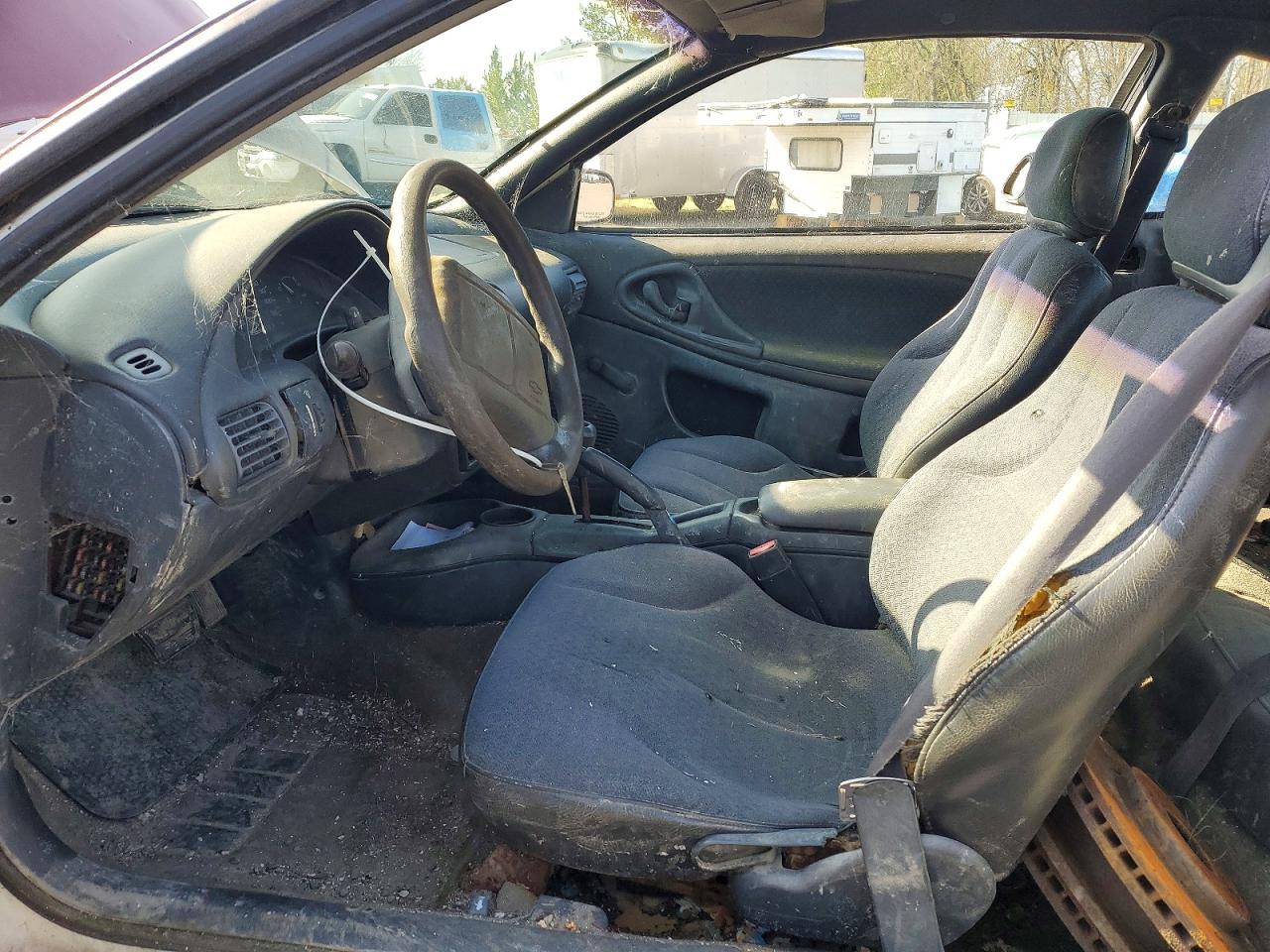 1997 Chevrolet Cavalier Base Red vin: 1G1JC1241VM147910
