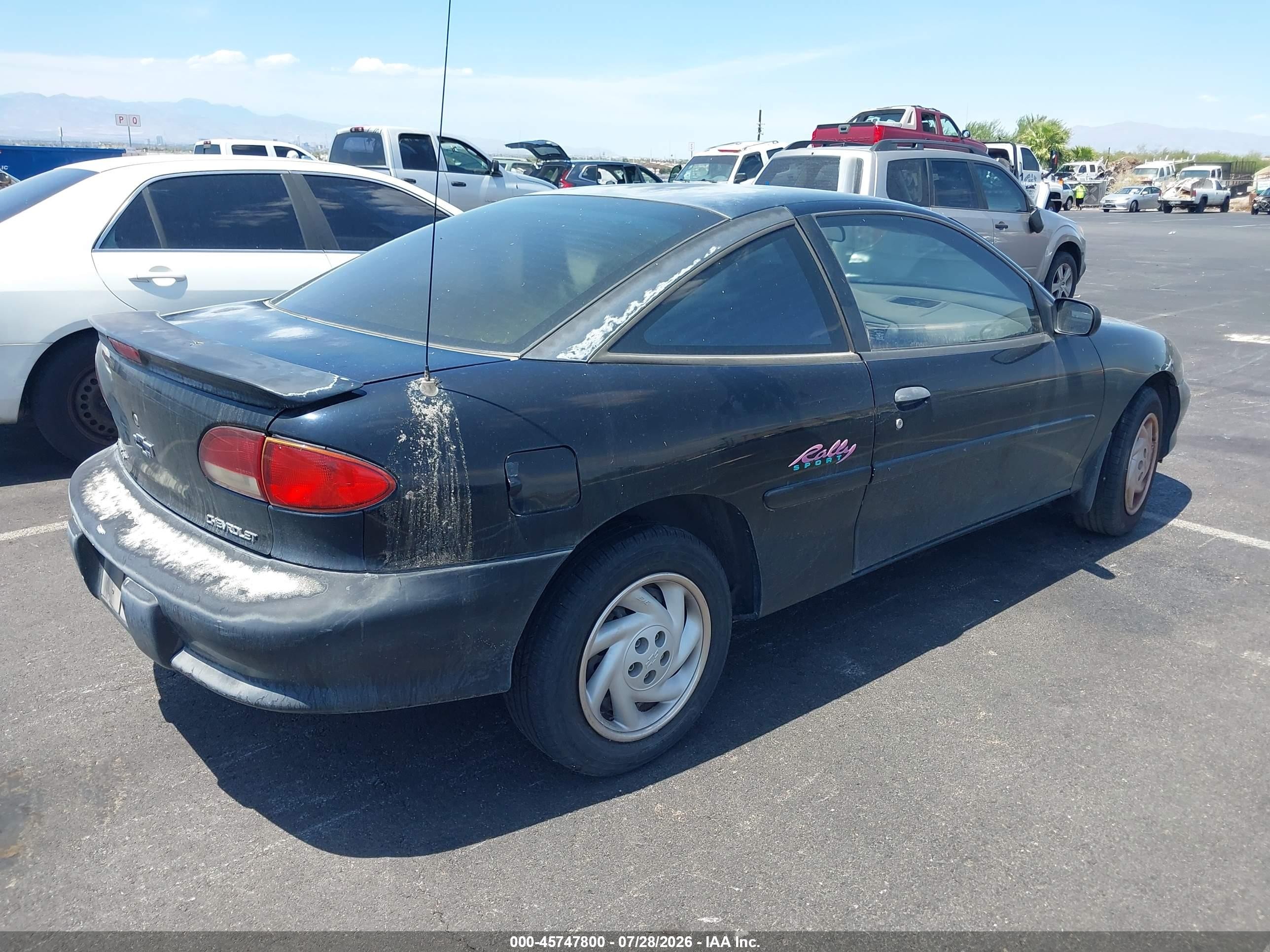 1998 Chevrolet Cavalier Rs Black vin: 1G1JC1241WM120157