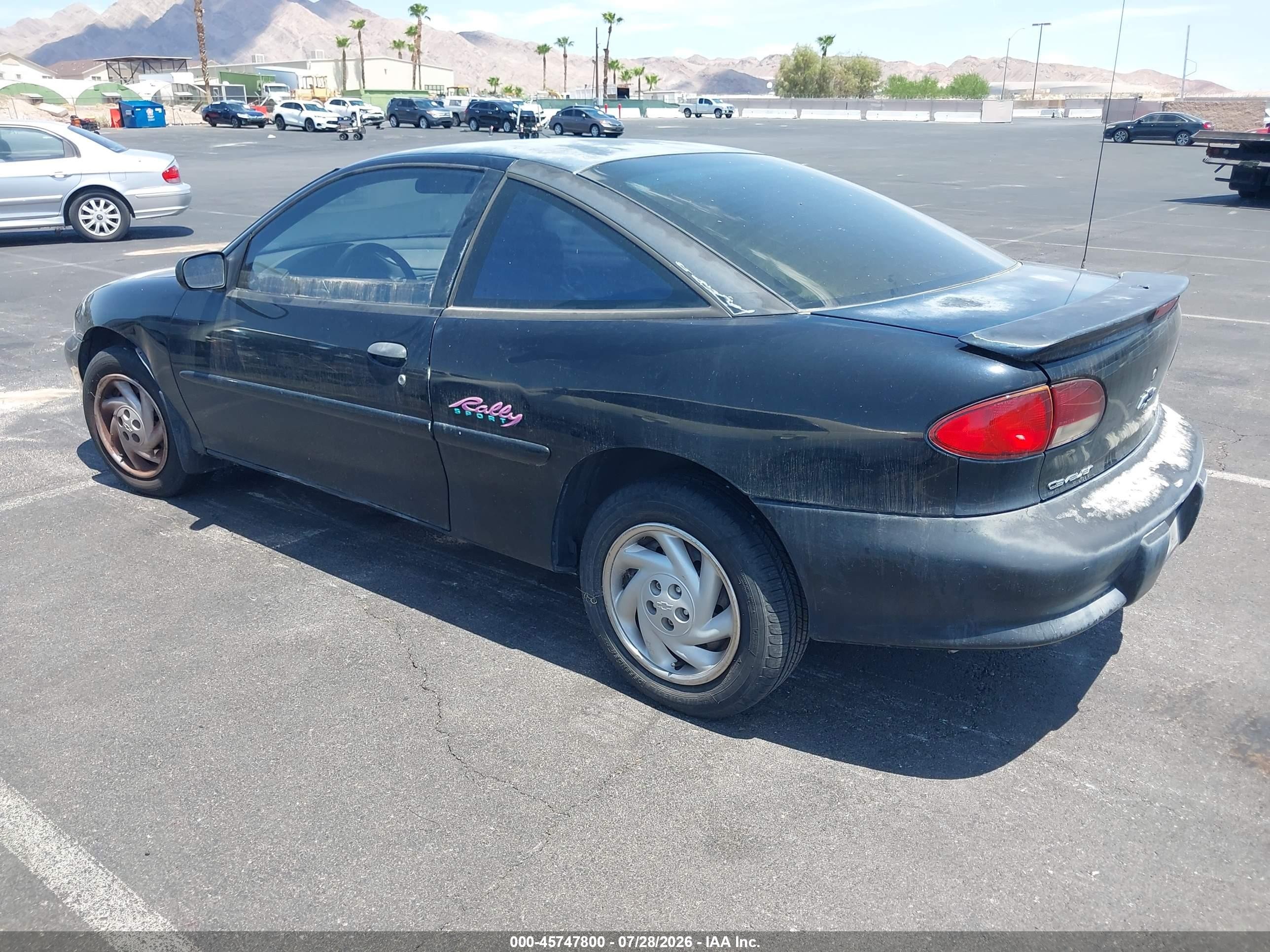 1998 Chevrolet Cavalier Rs Black vin: 1G1JC1241WM120157