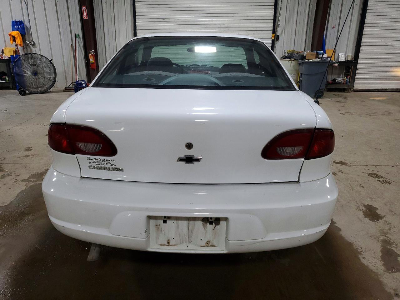 2002 Chevrolet Cavalier White vin: 1G1JC124327100727