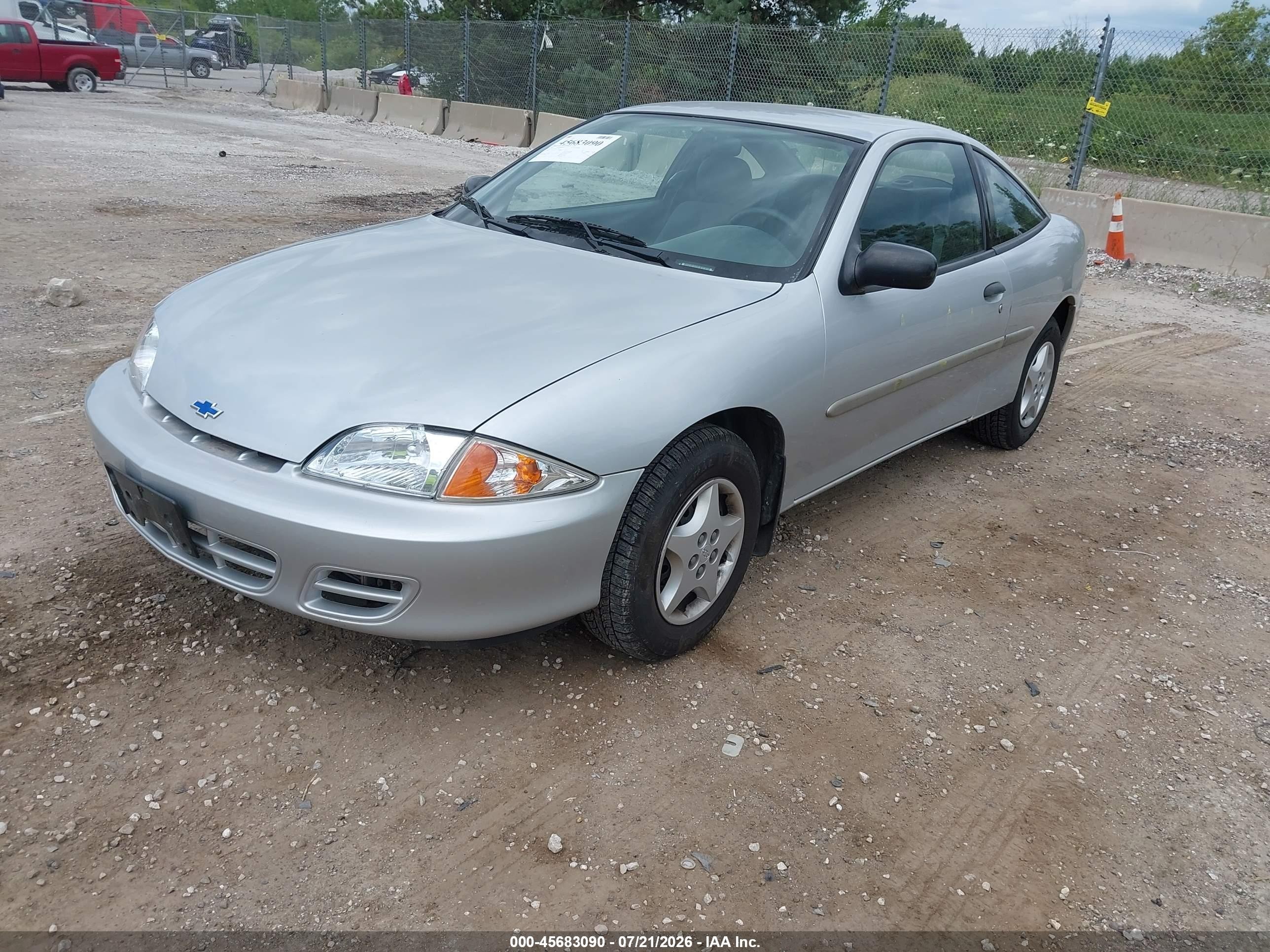 2001 Chevrolet Cavalier   Silver vin: 1G1JC124417328797