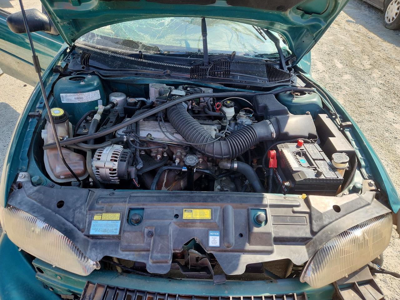 1997 Chevrolet Cavalier Base Green vin: 1G1JC1244VM163082