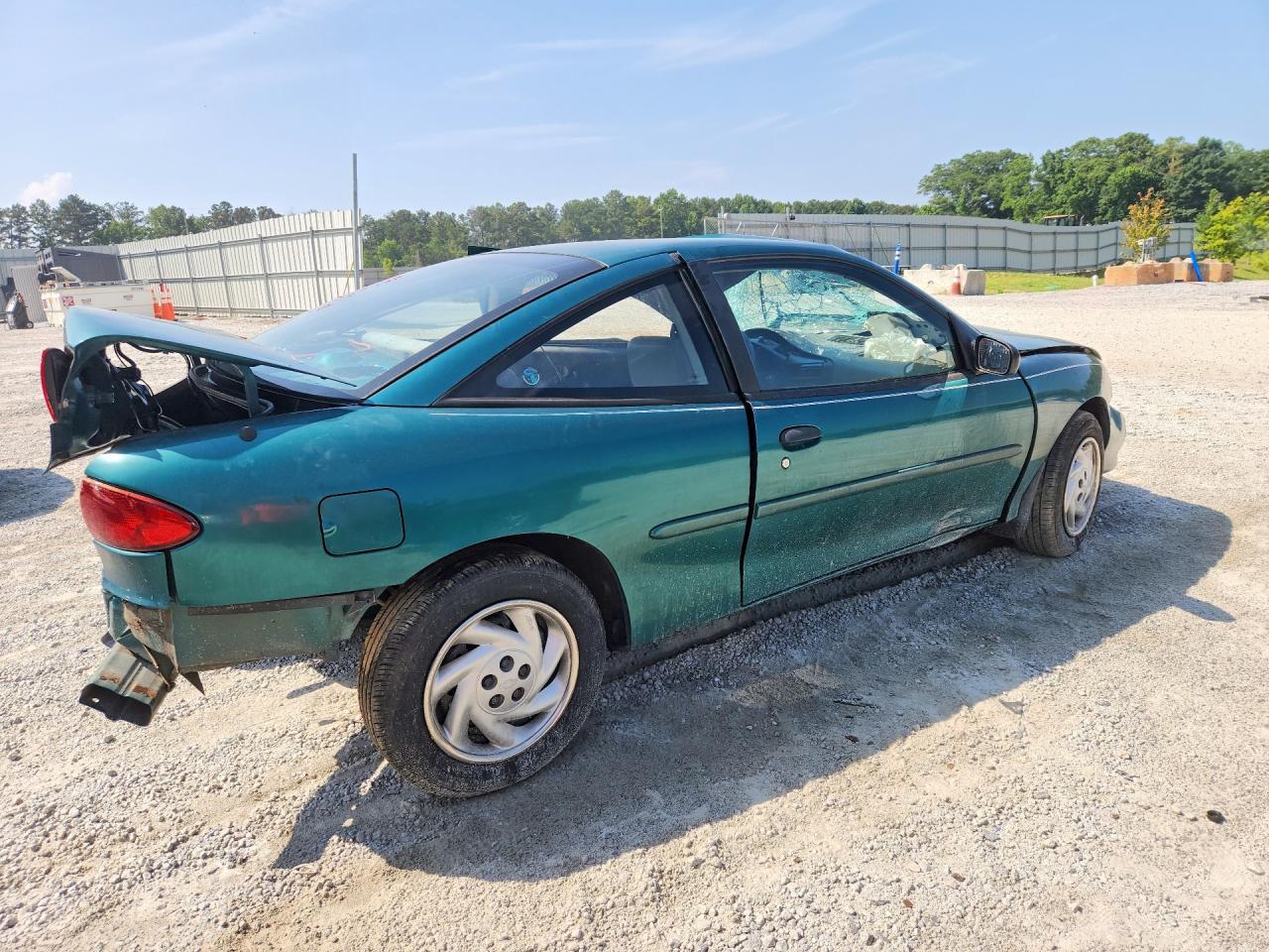 1997 Chevrolet Cavalier Base Green vin: 1G1JC1244VM163082