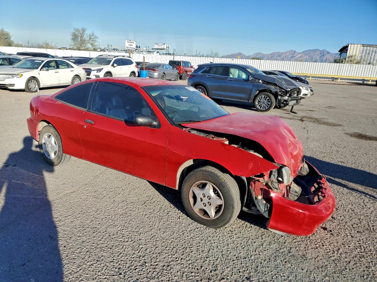 2001 Chevrolet Cavalier Red vin: 1G1JC124617359940