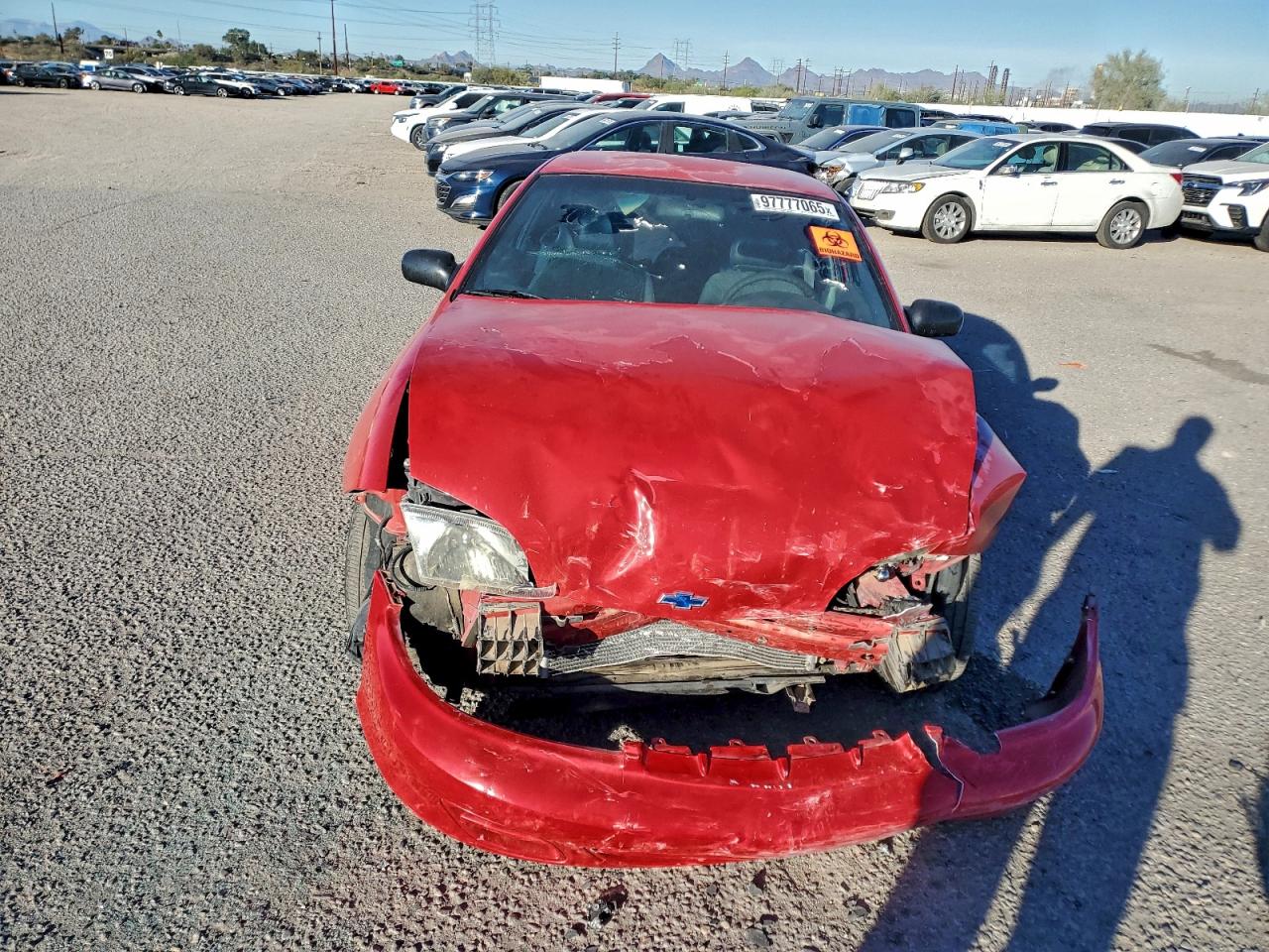 2001 Chevrolet Cavalier Red vin: 1G1JC124617359940