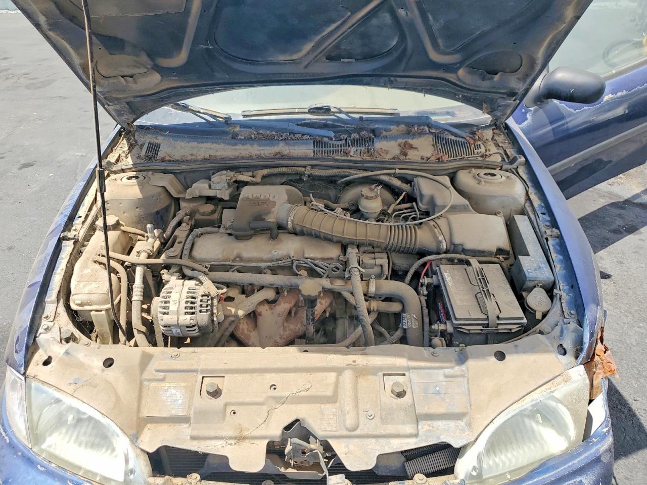 2002 Chevrolet Cavalier Синий vin: 1G1JC124627110068
