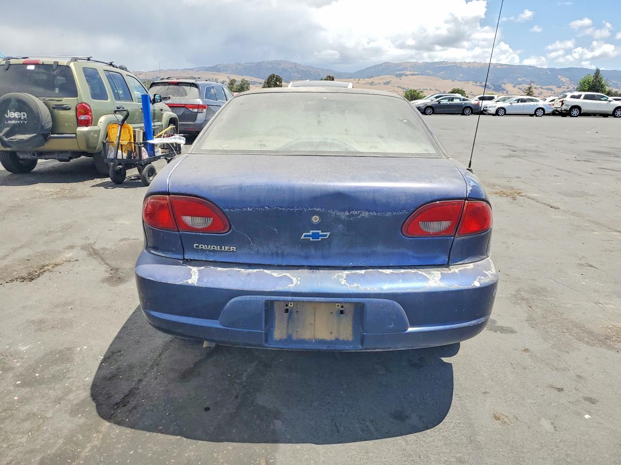 2002 Chevrolet Cavalier Синий vin: 1G1JC124627110068