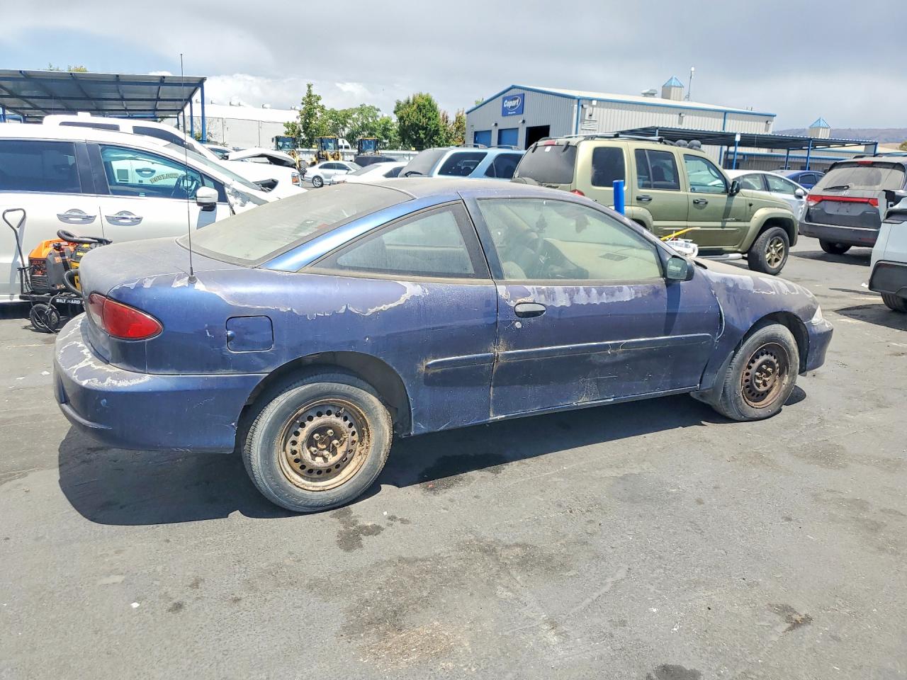 2002 Chevrolet Cavalier Синий vin: 1G1JC124627110068