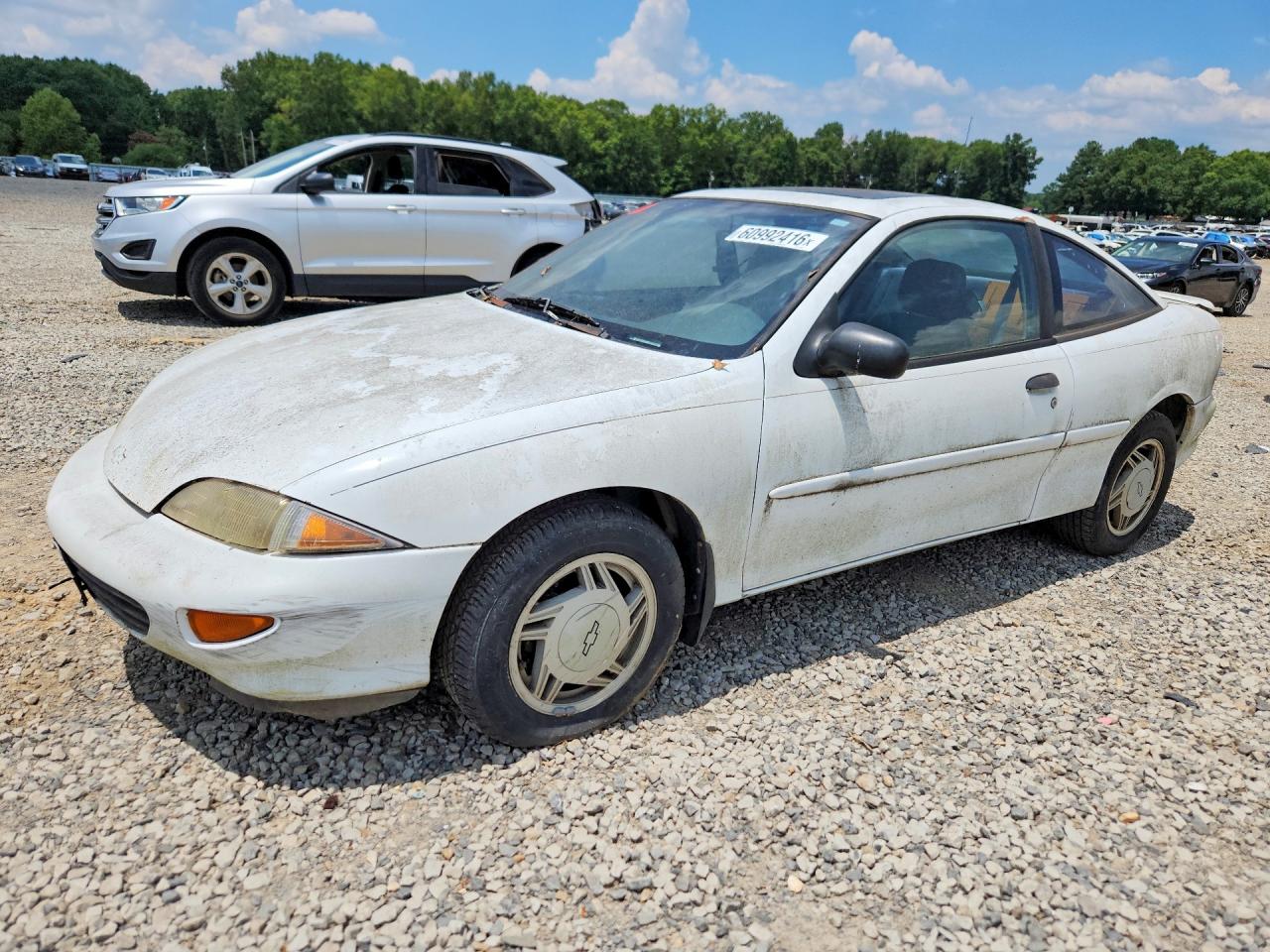 1997 Chevrolet Cavalier White vin: 1G1JC1247V7151099