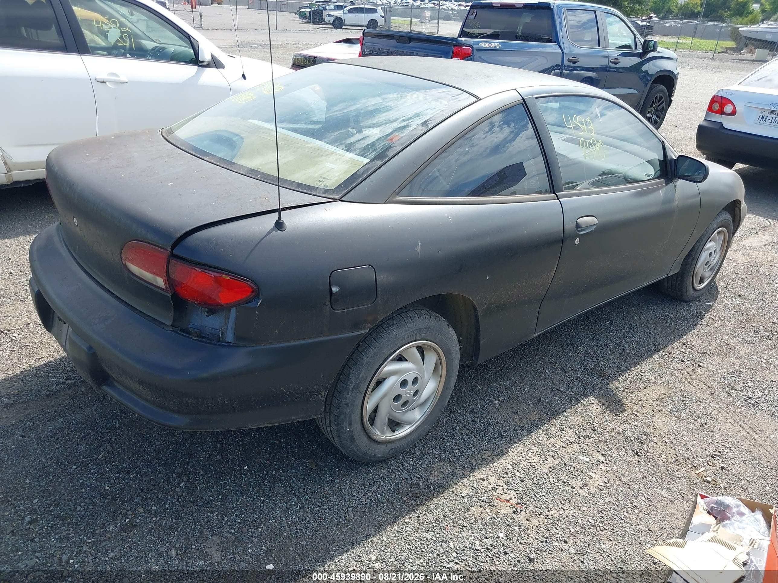 1998 Chevrolet Cavalier   Black vin: 1G1JC1247WM110250