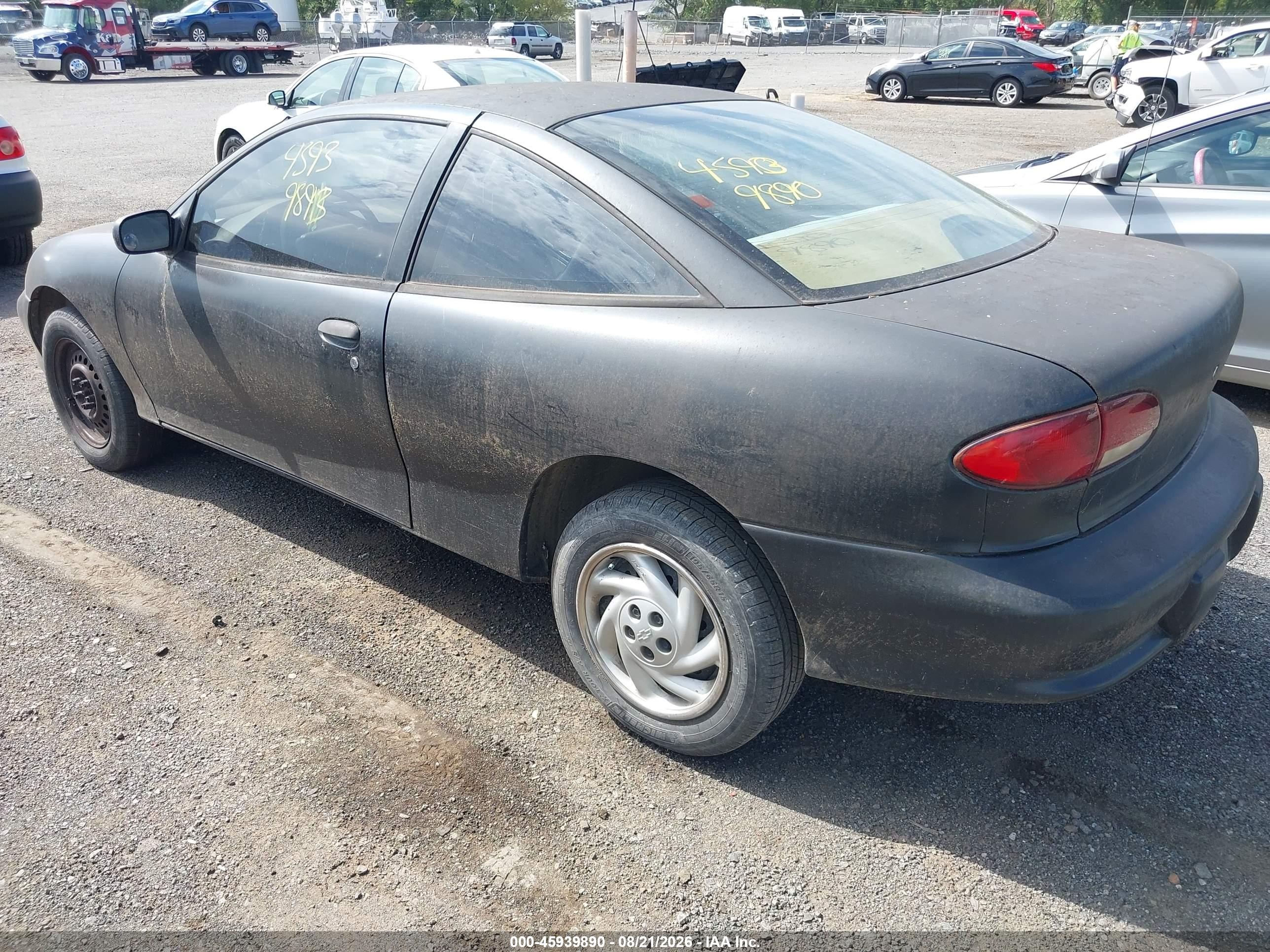 1998 Chevrolet Cavalier   Black vin: 1G1JC1247WM110250