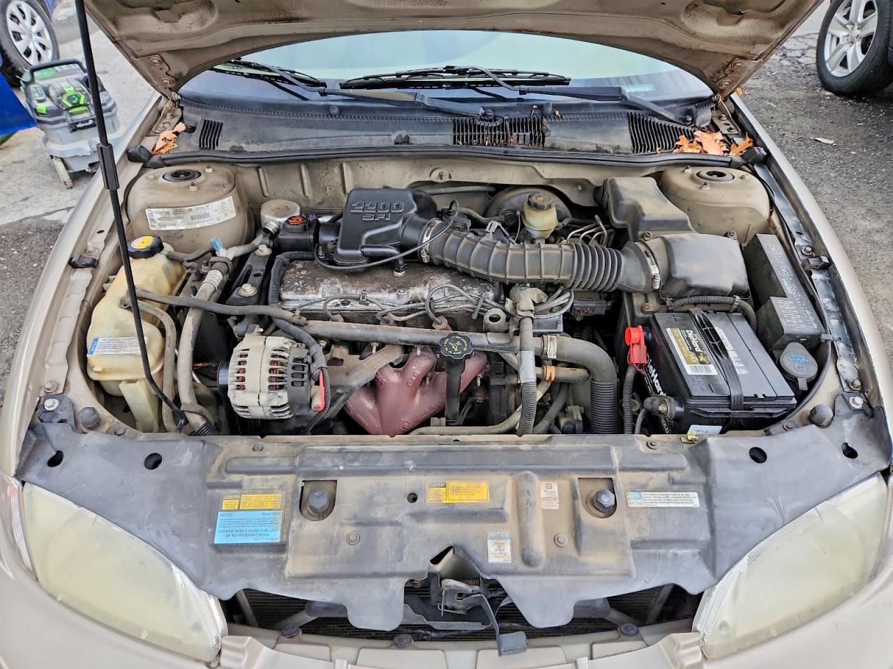 2001 Chevrolet Cavalier Tan vin: 1G1JC124817214592