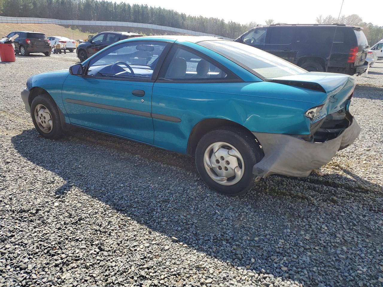 1995 Chevrolet Cavalier Blue vin: 1G1JC1249SM104377