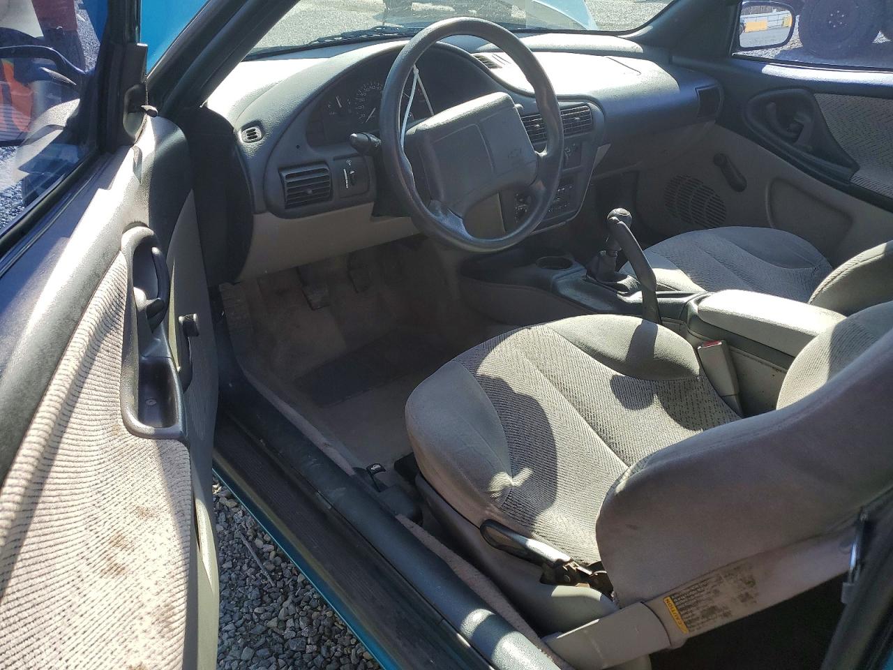 1995 Chevrolet Cavalier Blue vin: 1G1JC1249SM104377