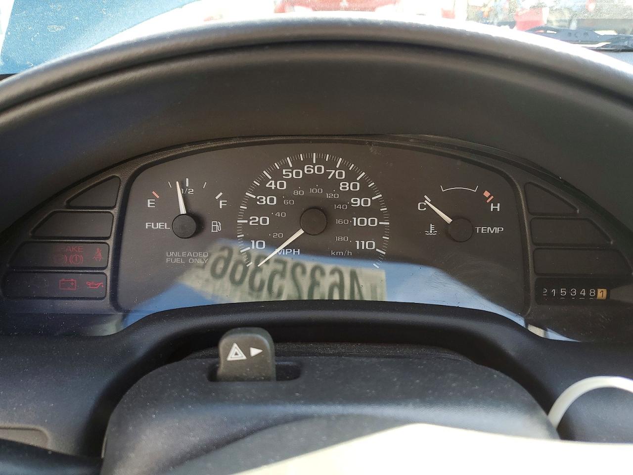 1995 Chevrolet Cavalier Blue vin: 1G1JC1249SM104377