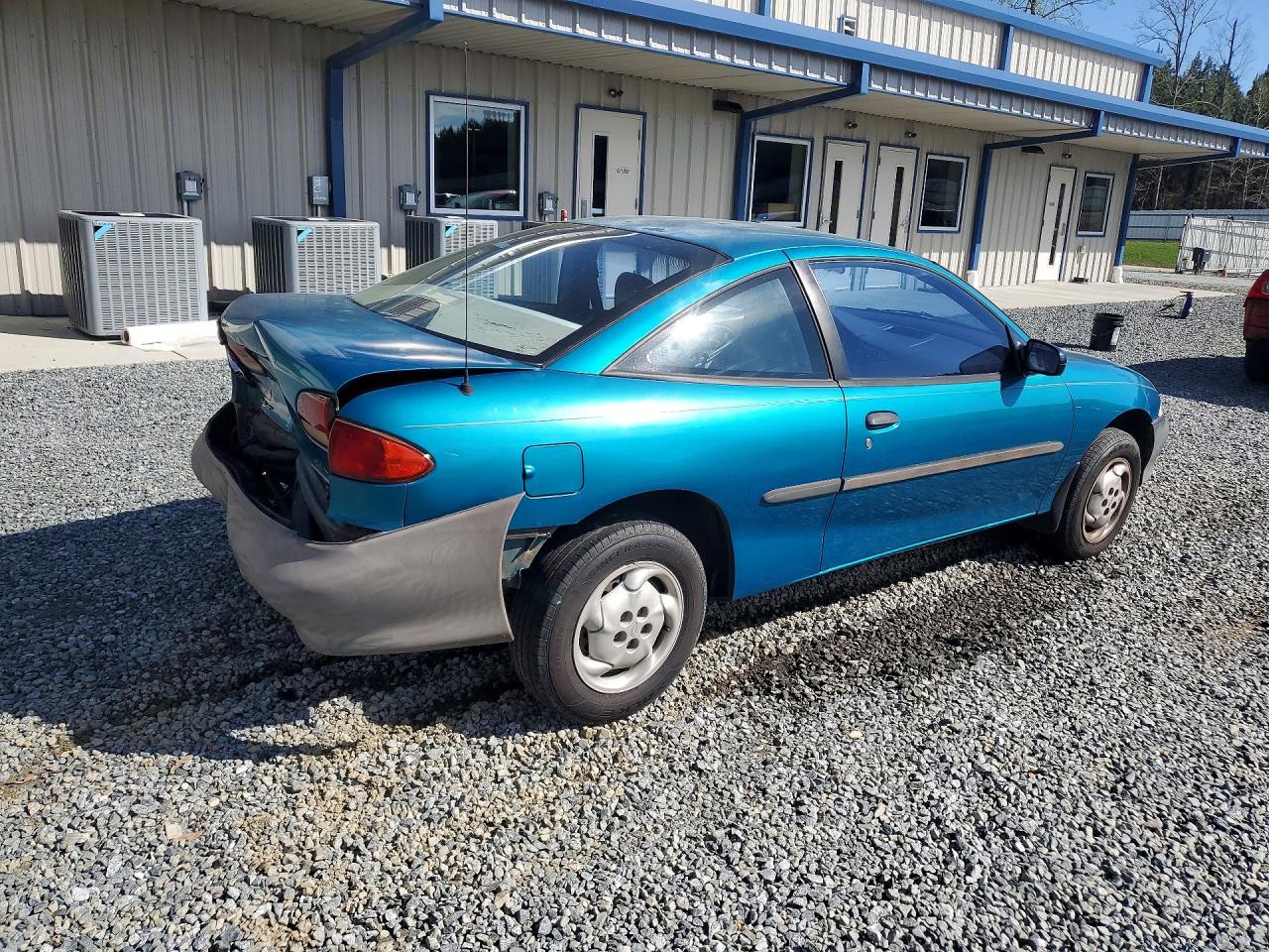 1995 Chevrolet Cavalier Blue vin: 1G1JC1249SM104377
