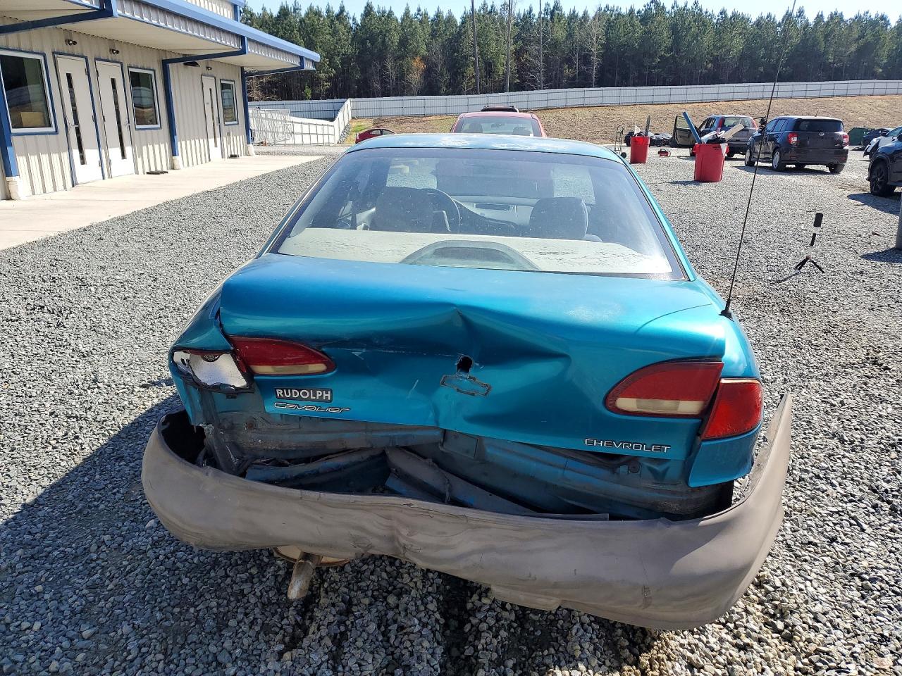 1995 Chevrolet Cavalier Blue vin: 1G1JC1249SM104377