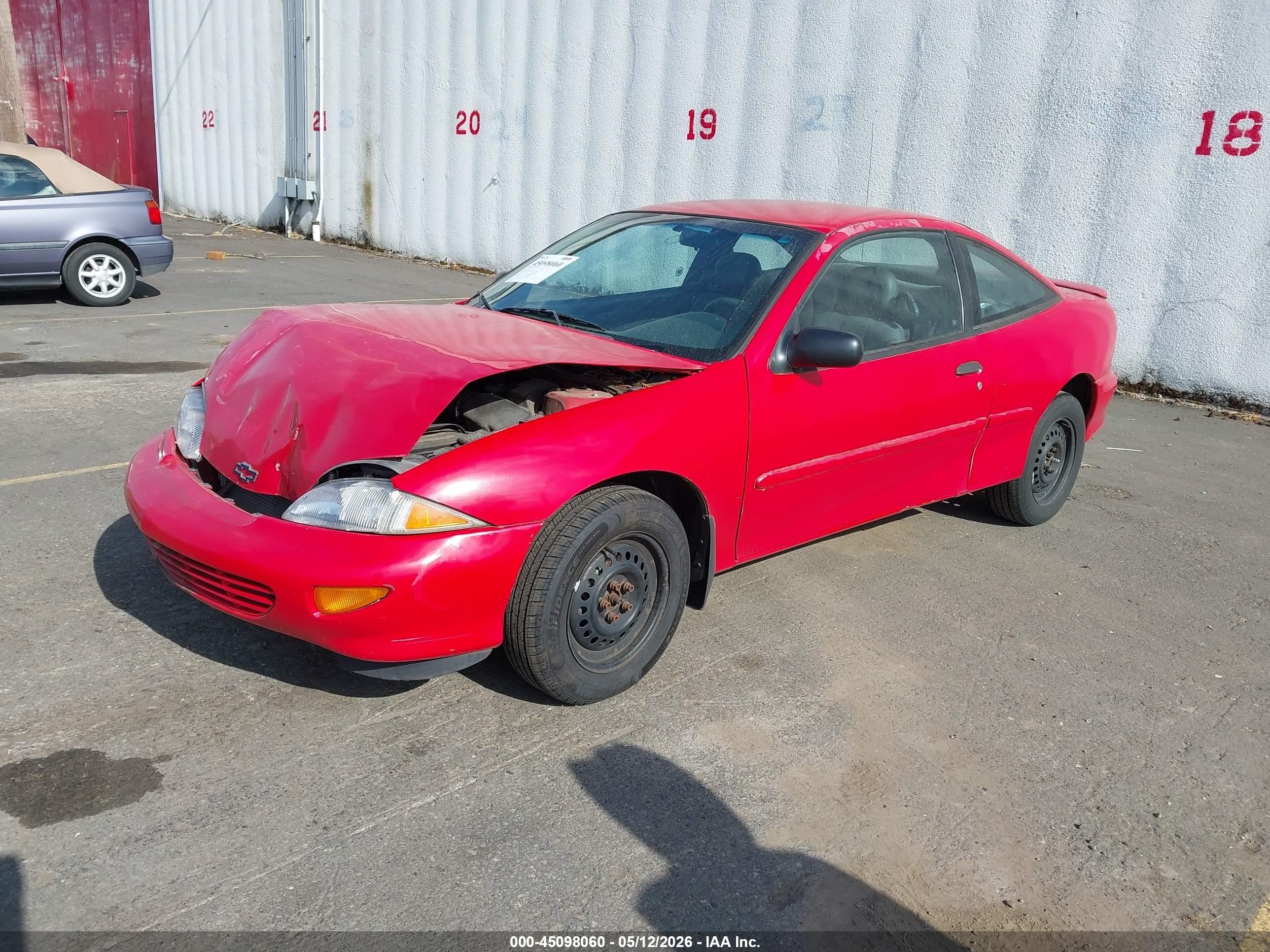 1999 Chevrolet Cavalier   Red vin: 1G1JC1249X7321112