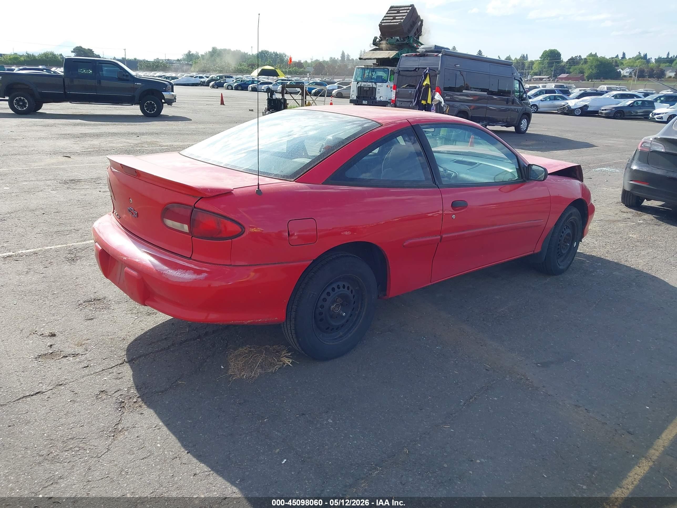 1999 Chevrolet Cavalier   Red vin: 1G1JC1249X7321112
