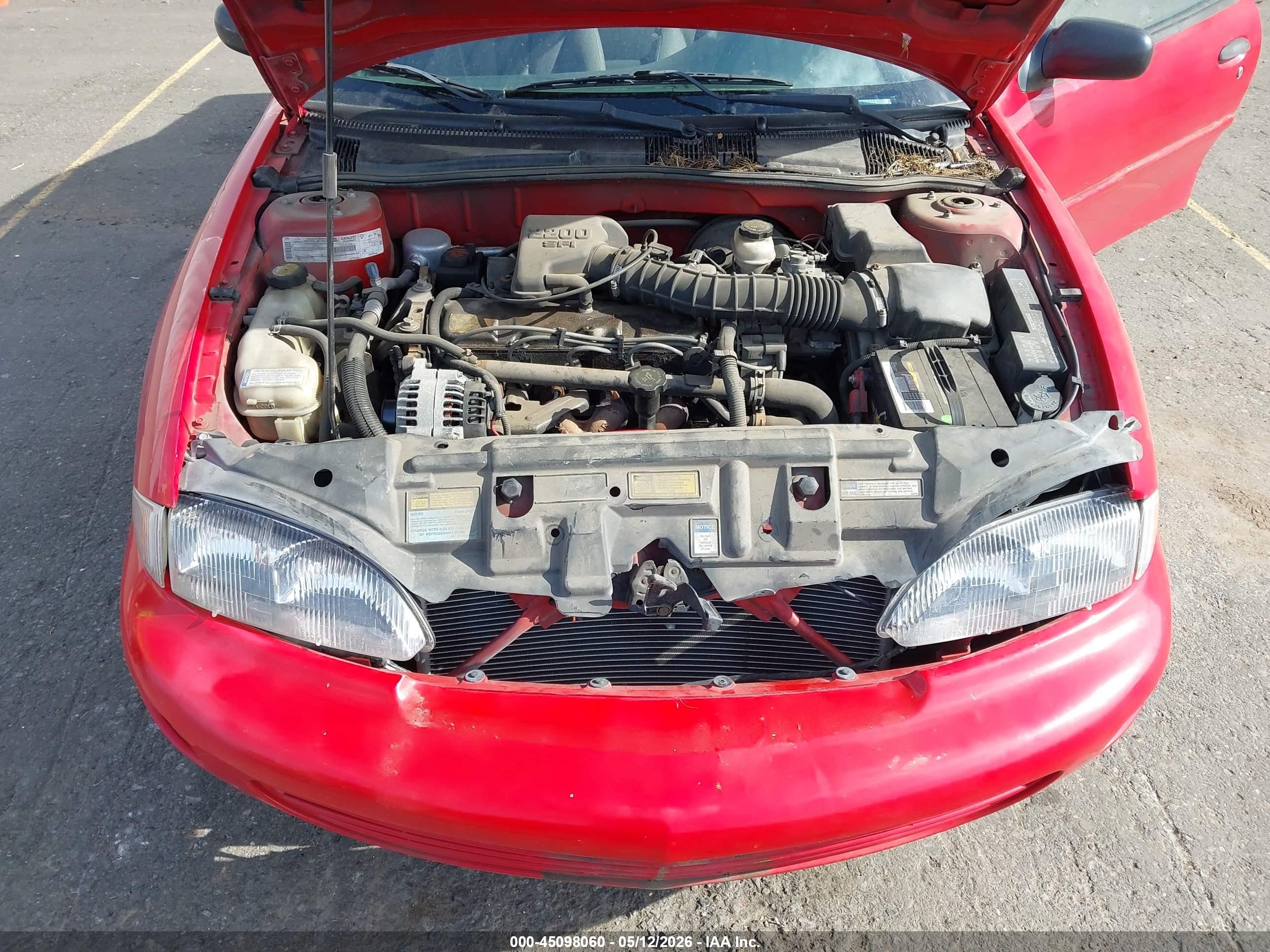 1999 Chevrolet Cavalier   Red vin: 1G1JC1249X7321112