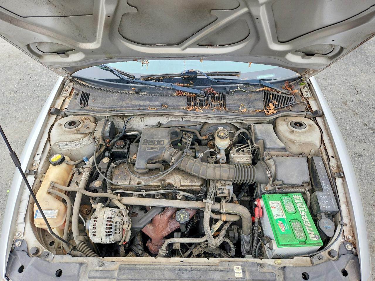 2000 Chevrolet Cavalier Silver vin: 1G1JC1249Y7456656