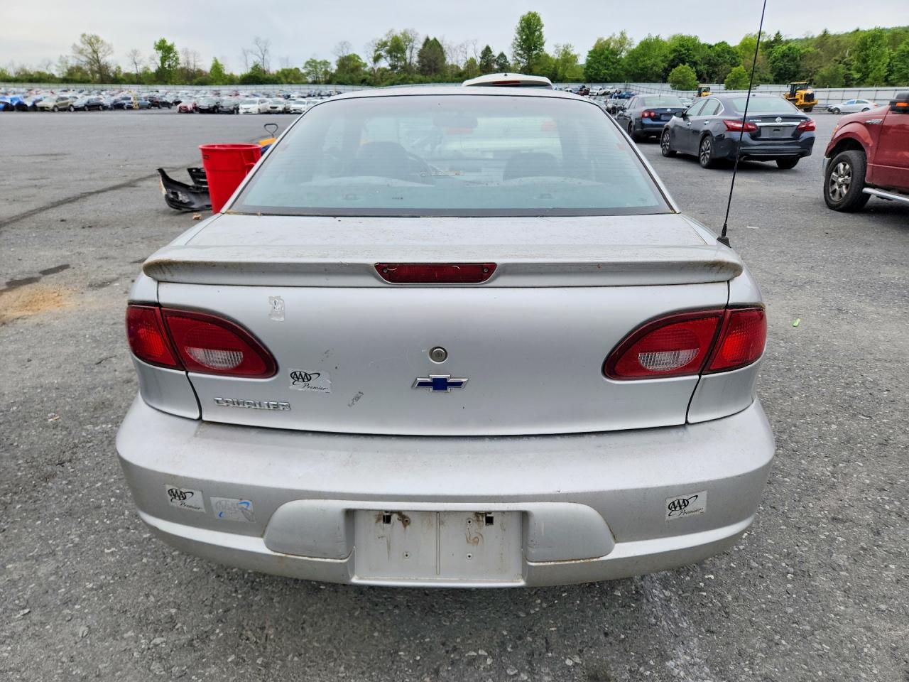 2000 Chevrolet Cavalier Silver vin: 1G1JC1249Y7456656
