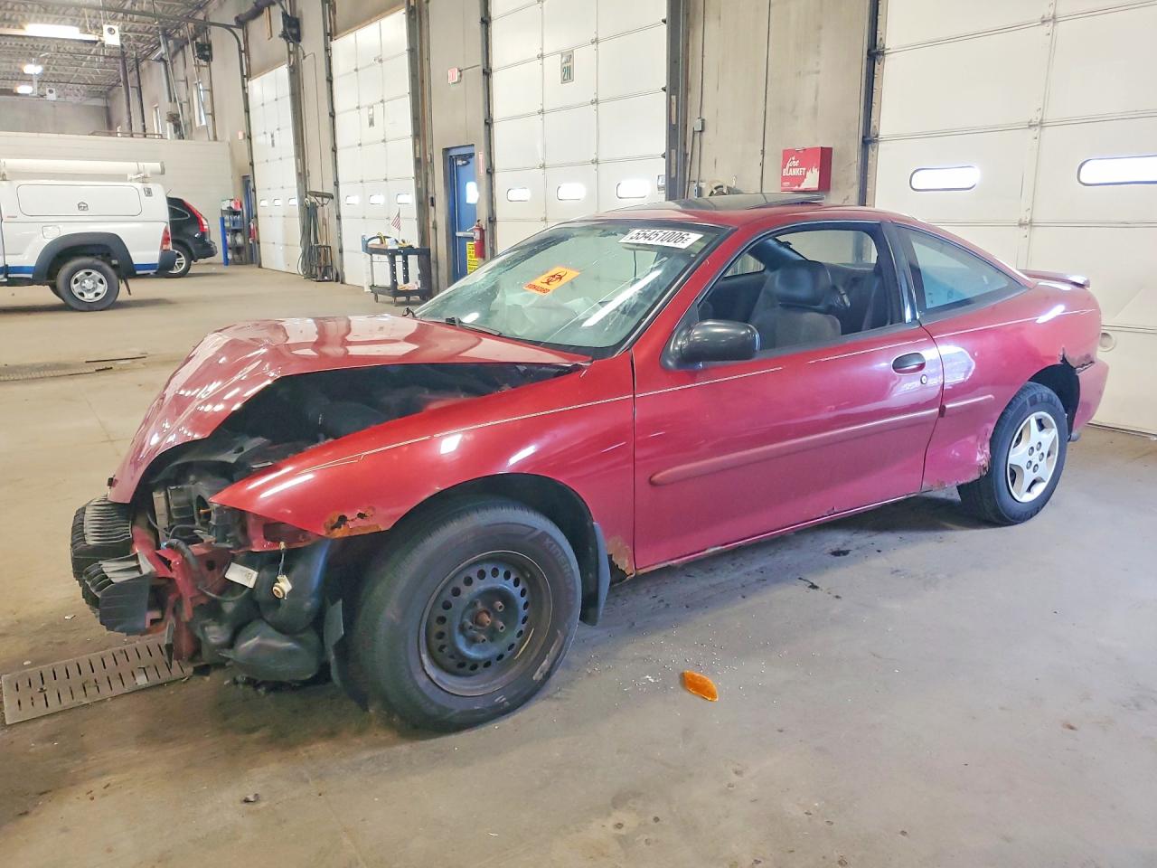 2001 Chevrolet Cavalier Burgundy vin: 1G1JC124X17232642