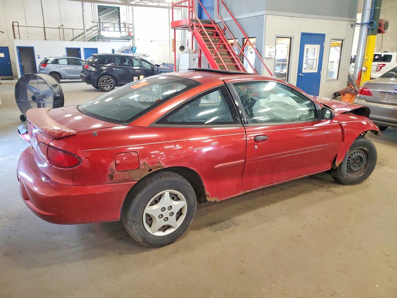 2001 Chevrolet Cavalier Burgundy vin: 1G1JC124X17232642