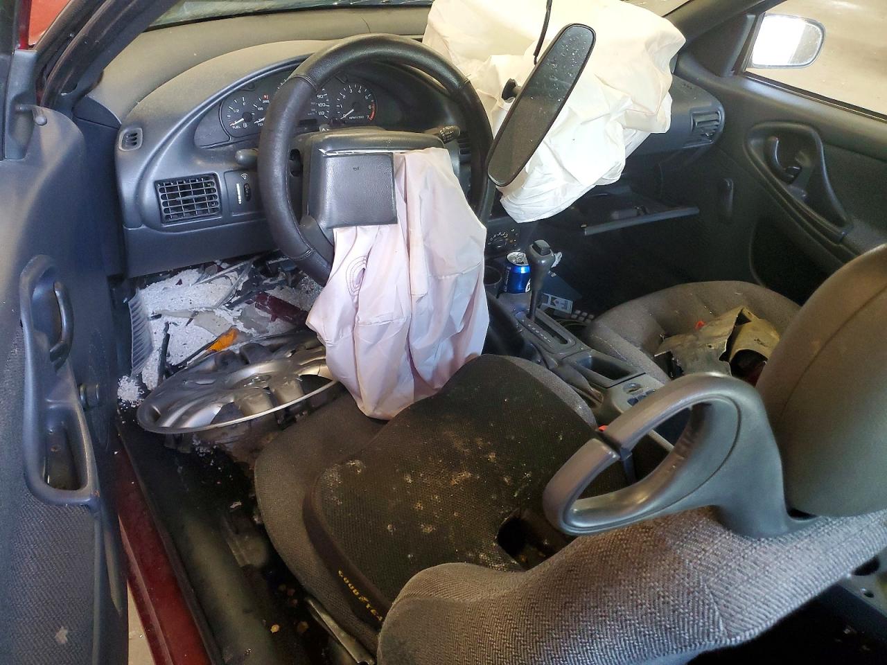 2001 Chevrolet Cavalier Burgundy vin: 1G1JC124X17232642