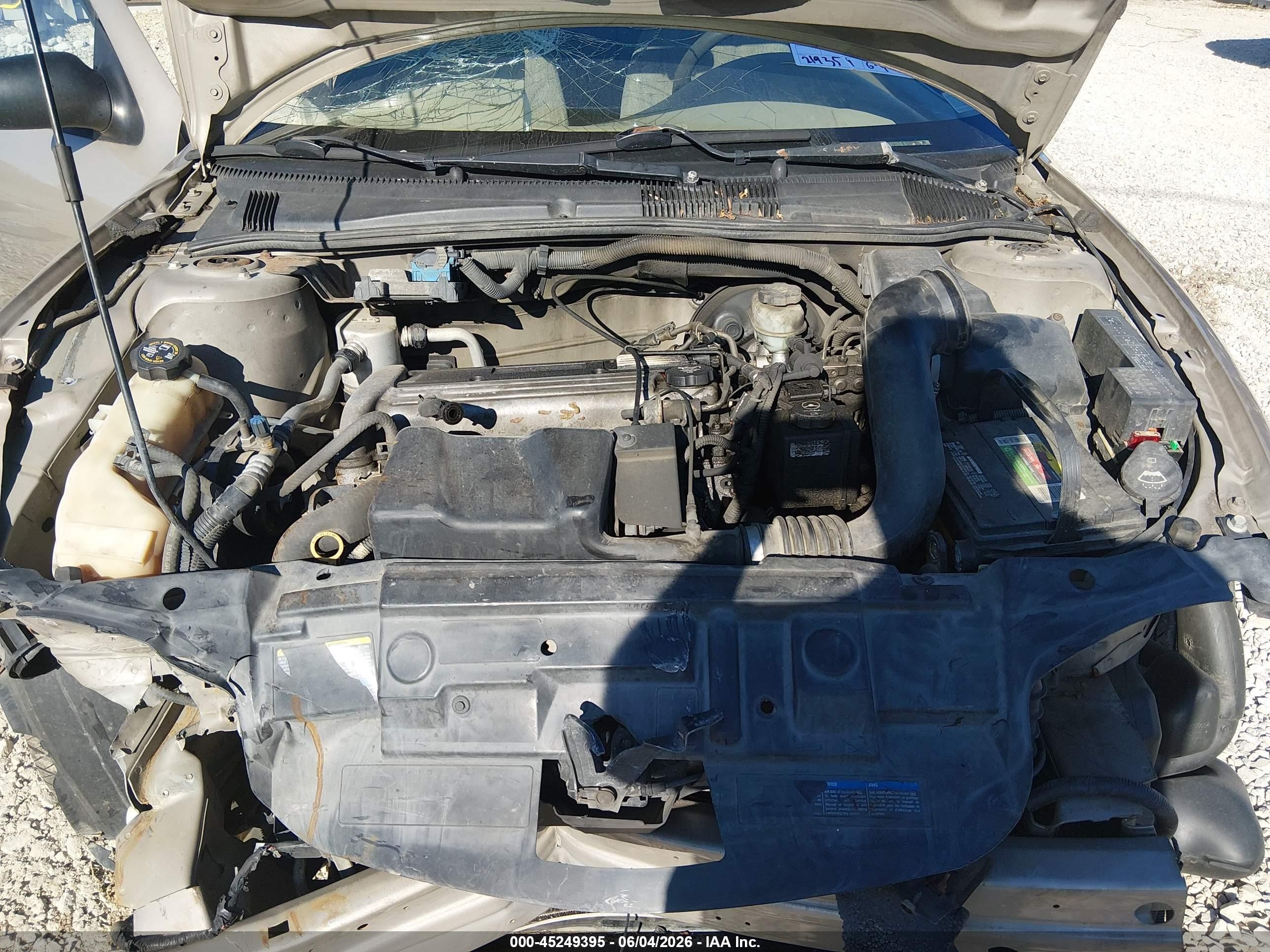 2003 Chevrolet Cavalier Бежевый vin: 1G1JC12F037270305